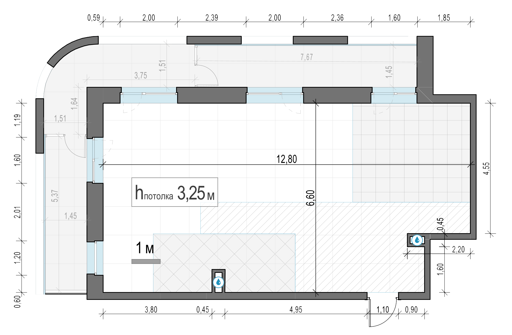 3 комн. квартира, 92.9 м², 3 этаж 