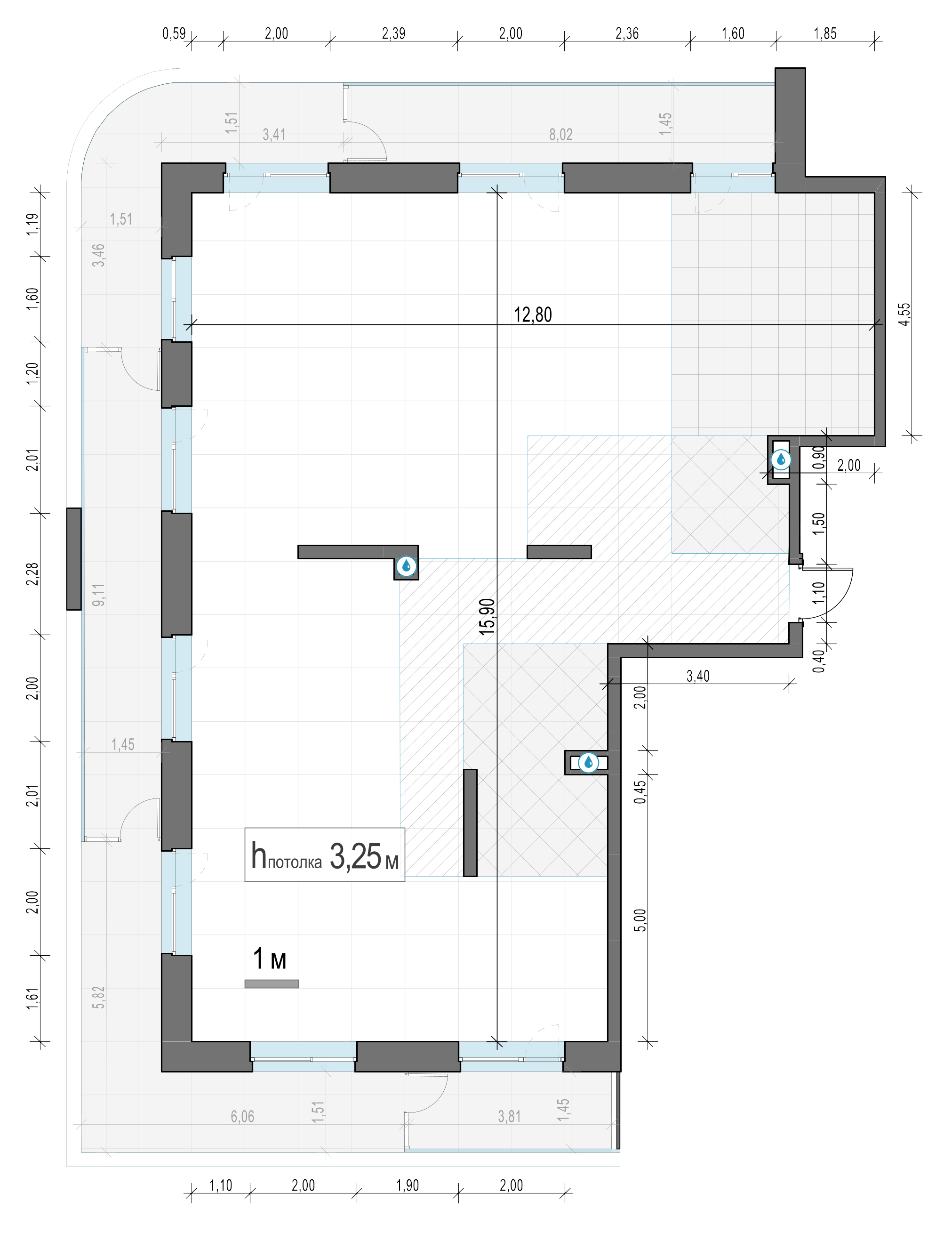 5 комн. квартира, 183 м², 15 этаж 
