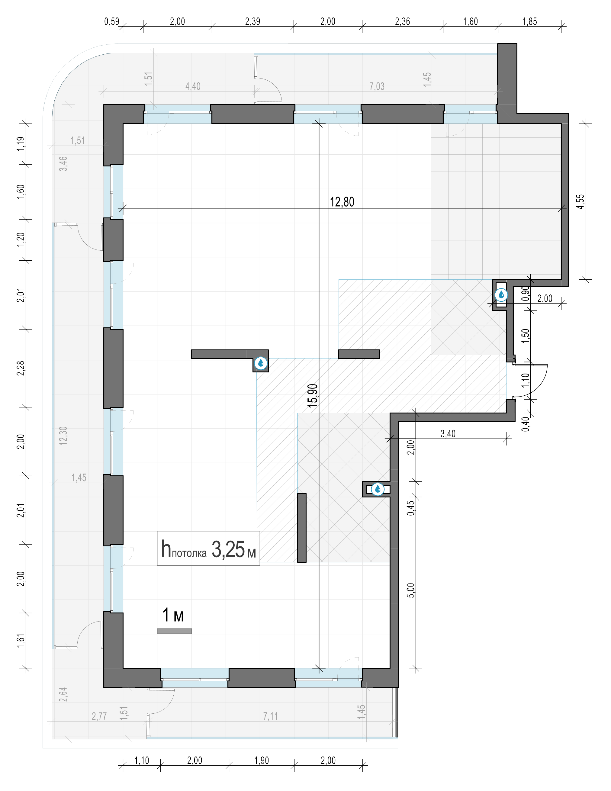 5 комн. квартира, 183.2 м², 16 этаж 