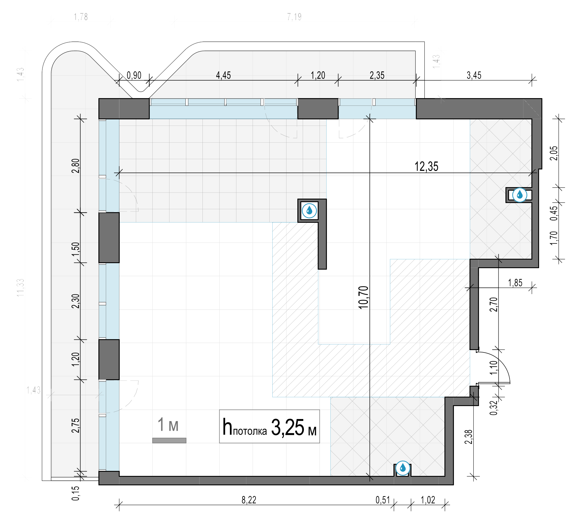 3 комн. квартира, 126.4 м², 18 этаж 