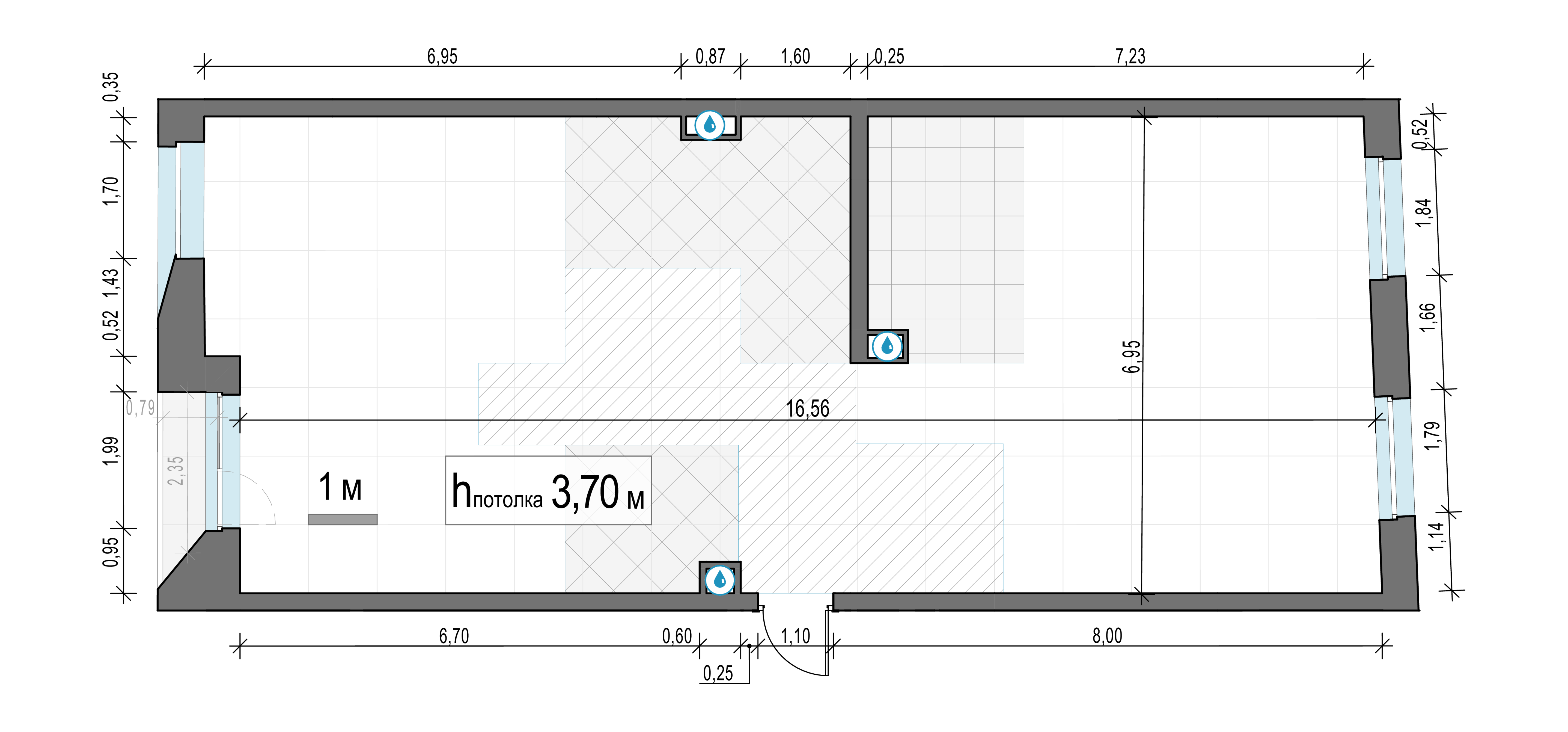 3 комн. квартира, 113 м², 14 этаж 