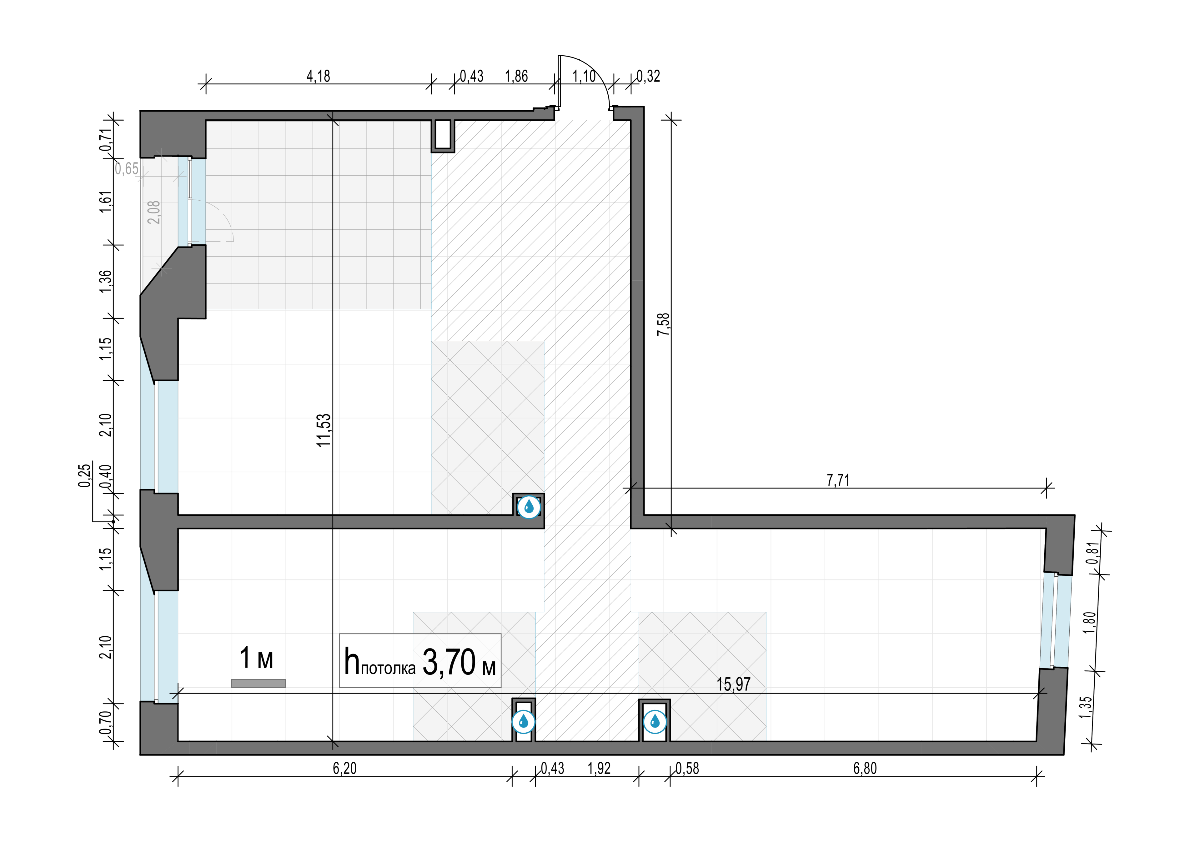 3 комн. квартира, 119.9 м², 13 этаж 