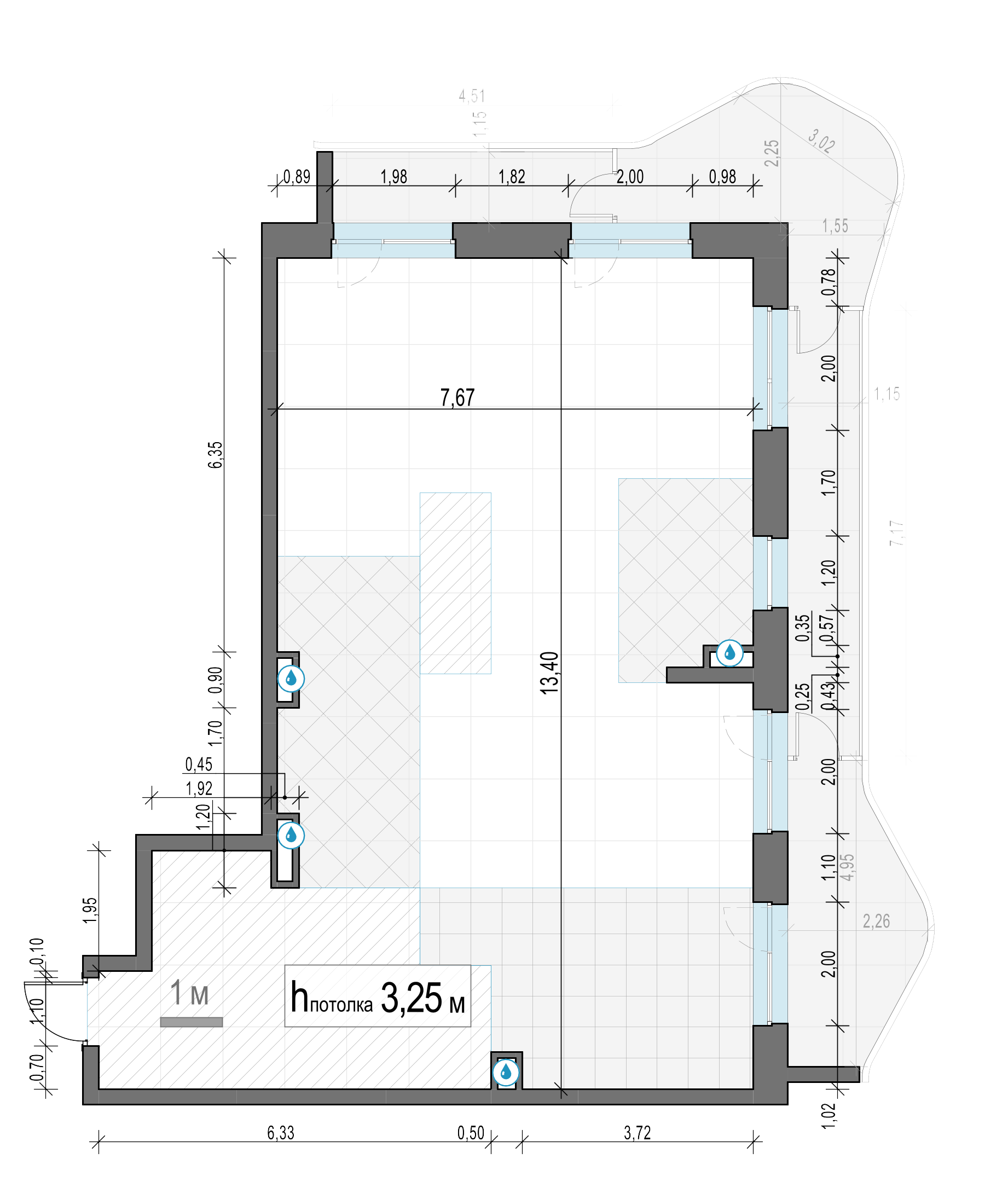 3 комн. квартира, 123.4 м², 10 этаж 