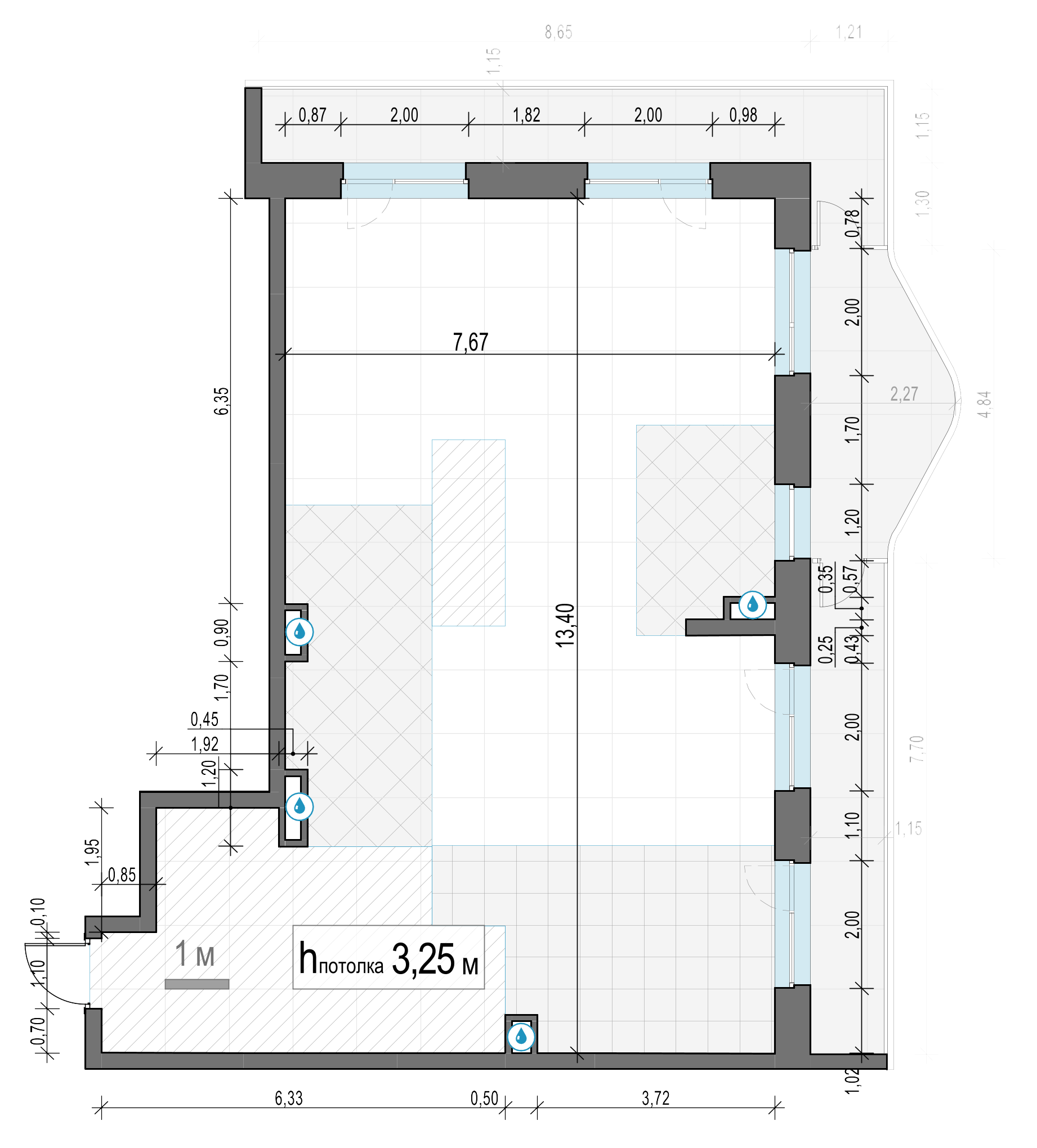 3 комн. квартира, 122.5 м², 16 этаж 
