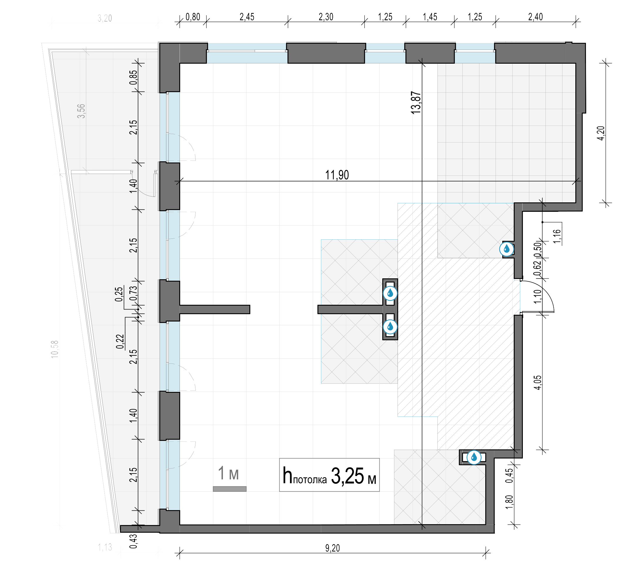 4 комн. квартира, 153.9 м², 18 этаж 
