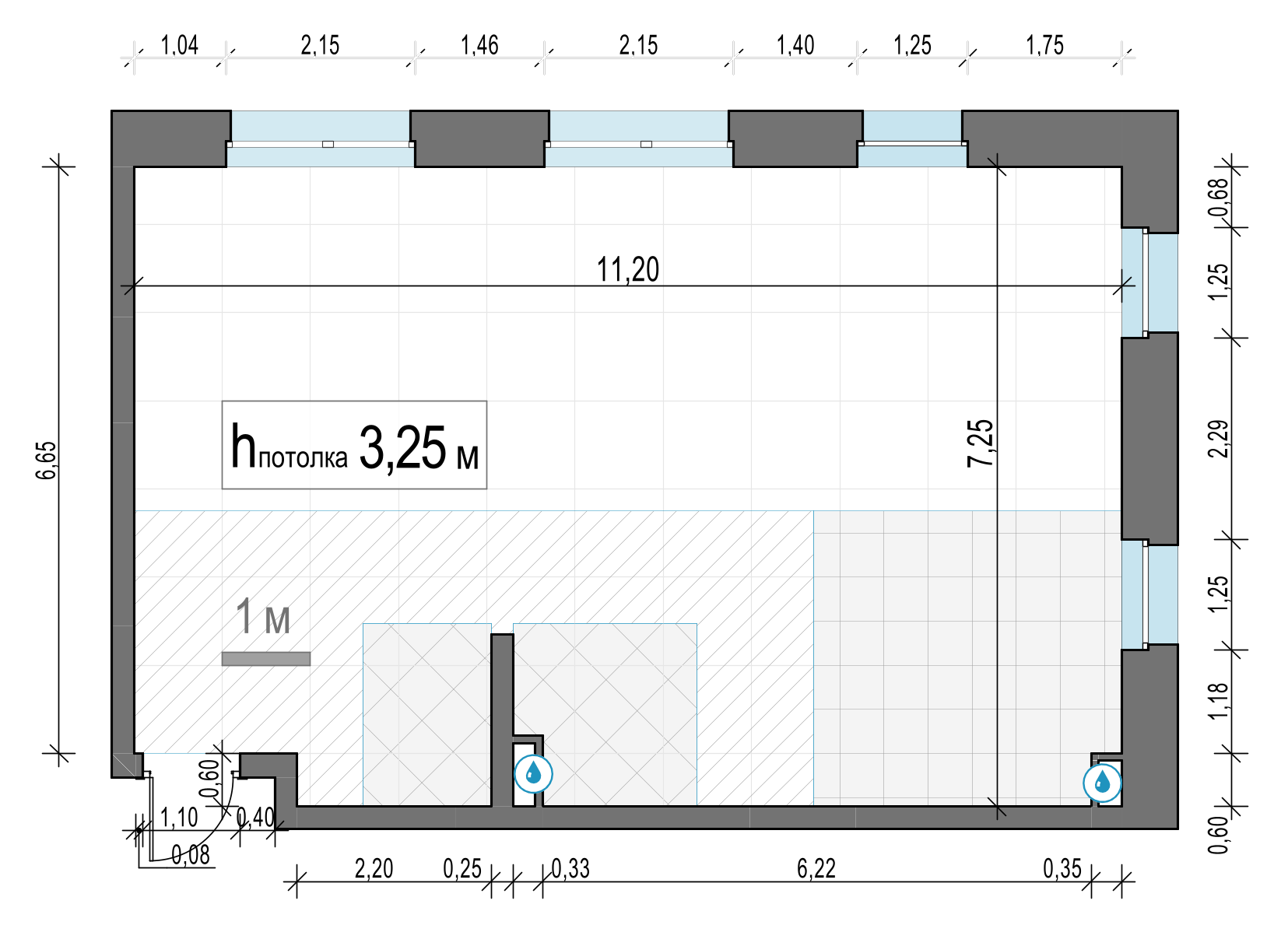 3 комн. квартира, 76.6 м², 4 этаж 