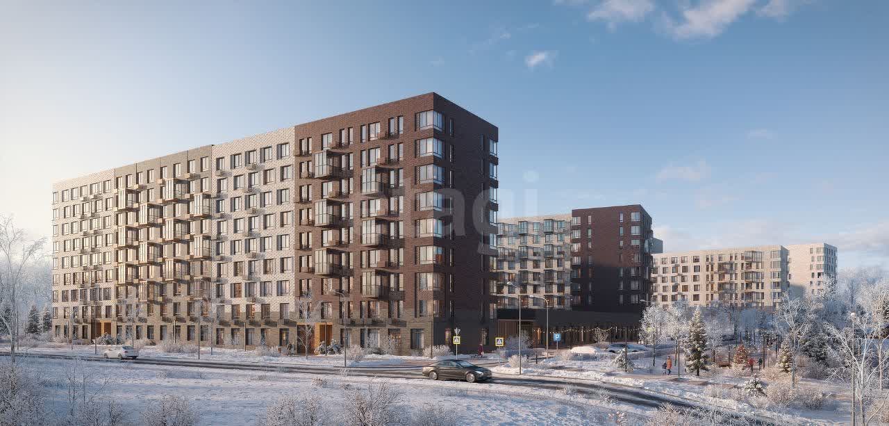 3 комн. квартира, 79.2 м², 8 этаж 