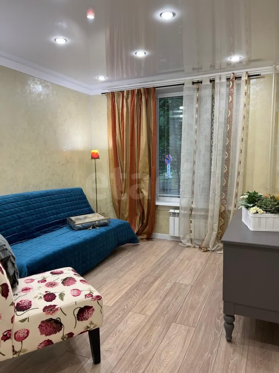 2 комн. квартира, 46.5 м², 1 этаж 
