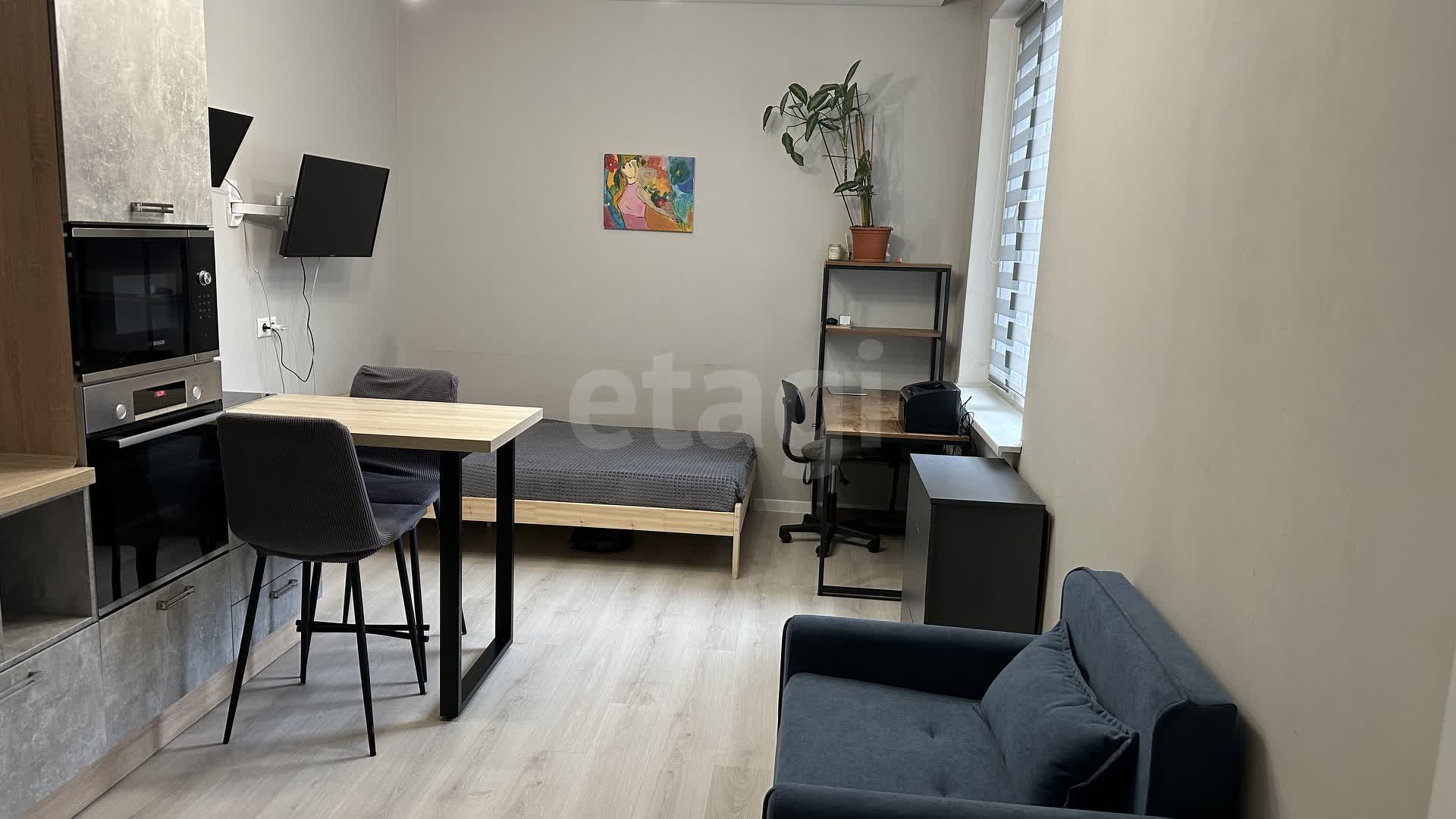 1 комн. квартира, 34.8 м², 1 этаж 