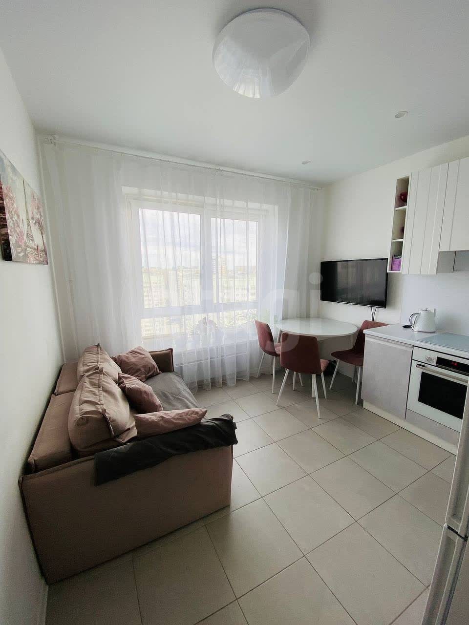 2 комн. квартира, 65 м², 21 этаж 