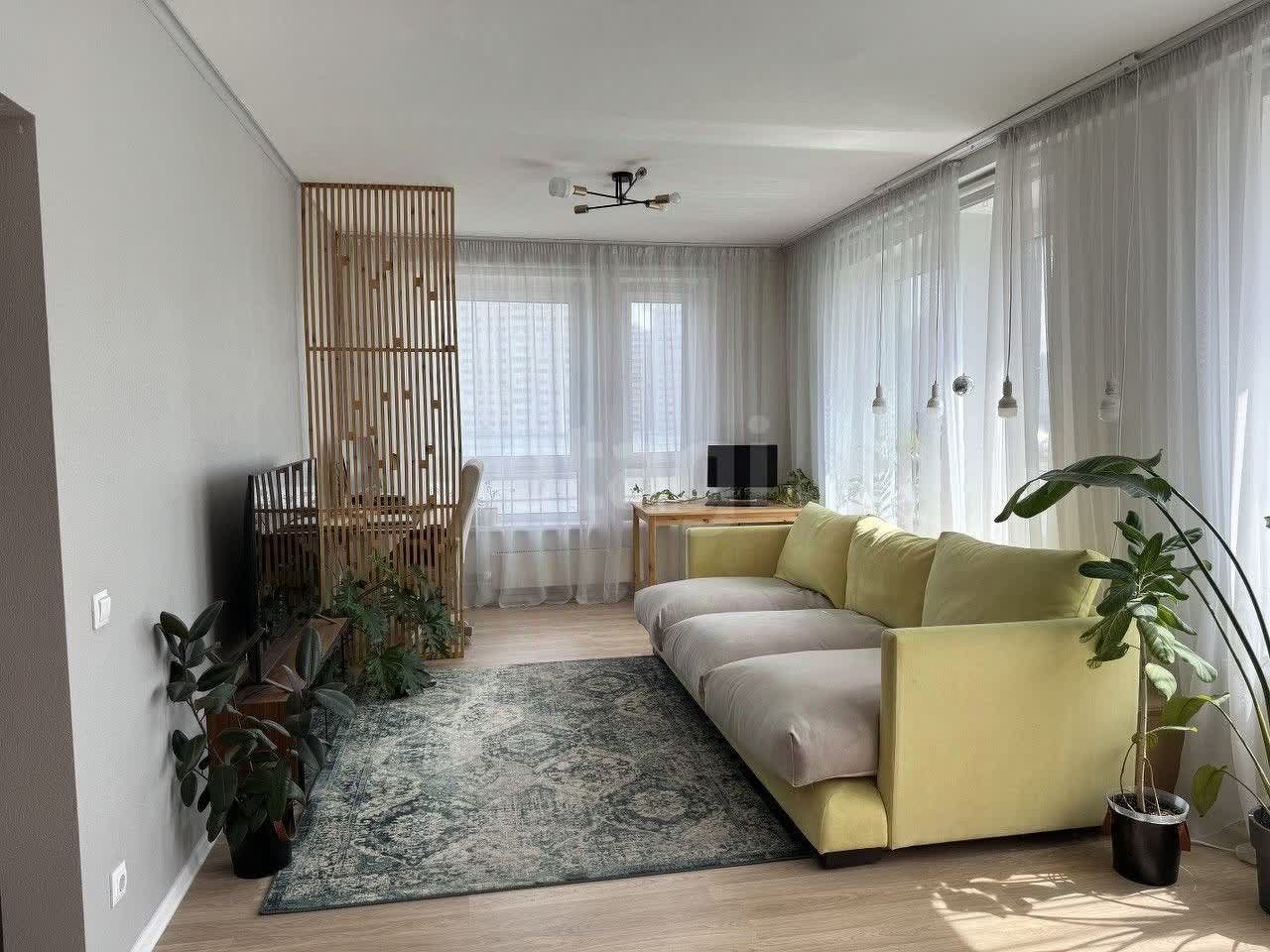 2 комн. квартира, 57.9 м², 6 этаж 