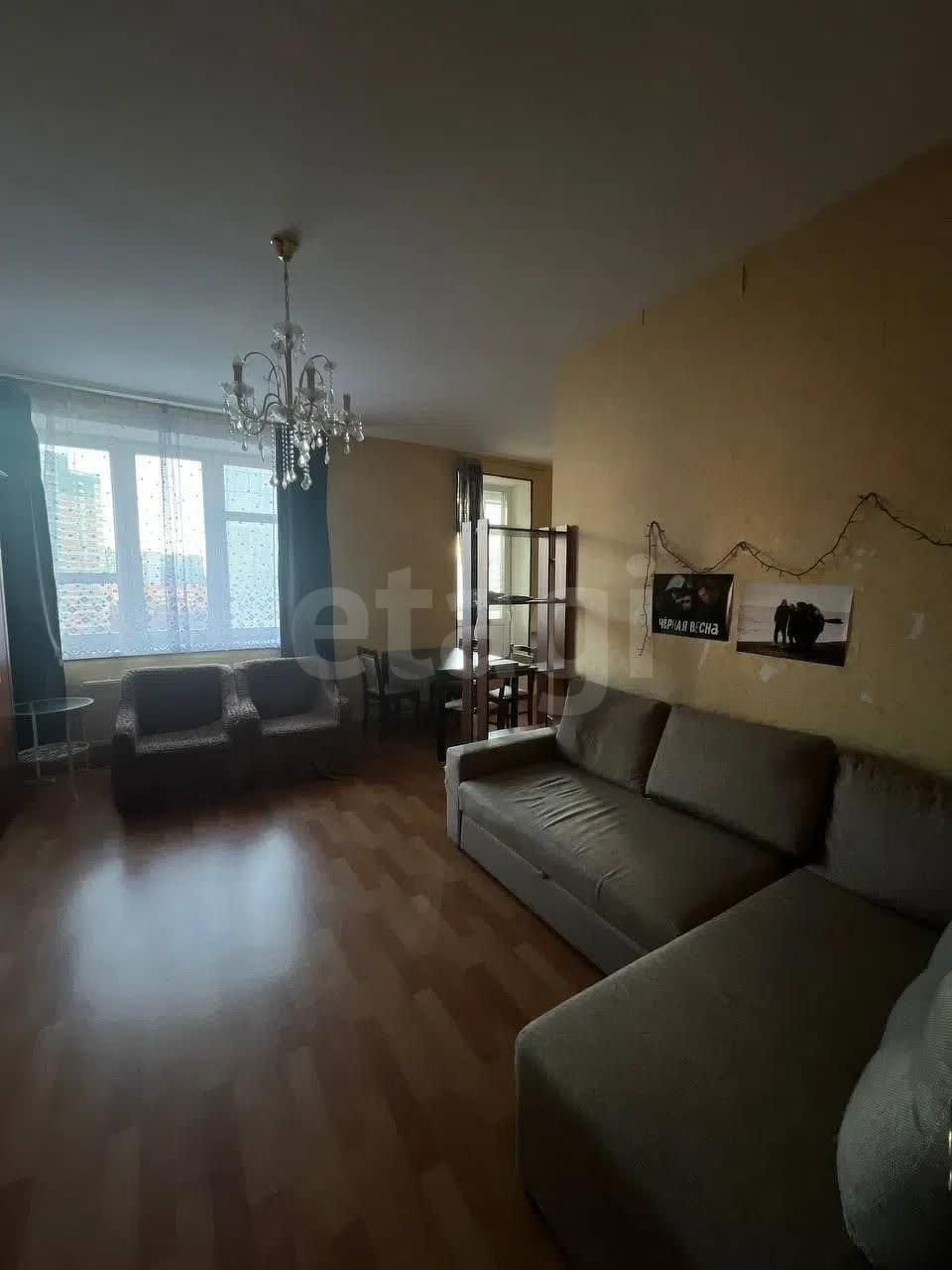2 комн. квартира, 54 м², 8 этаж 
