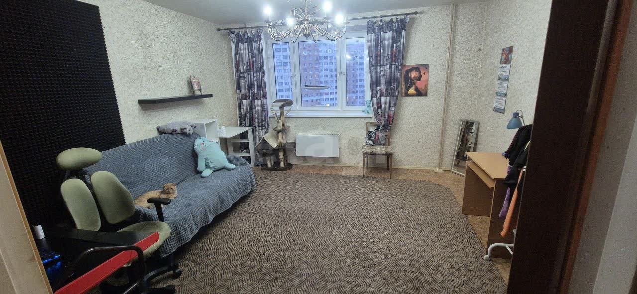 1 комн. квартира, 39.9 м², 14 этаж 