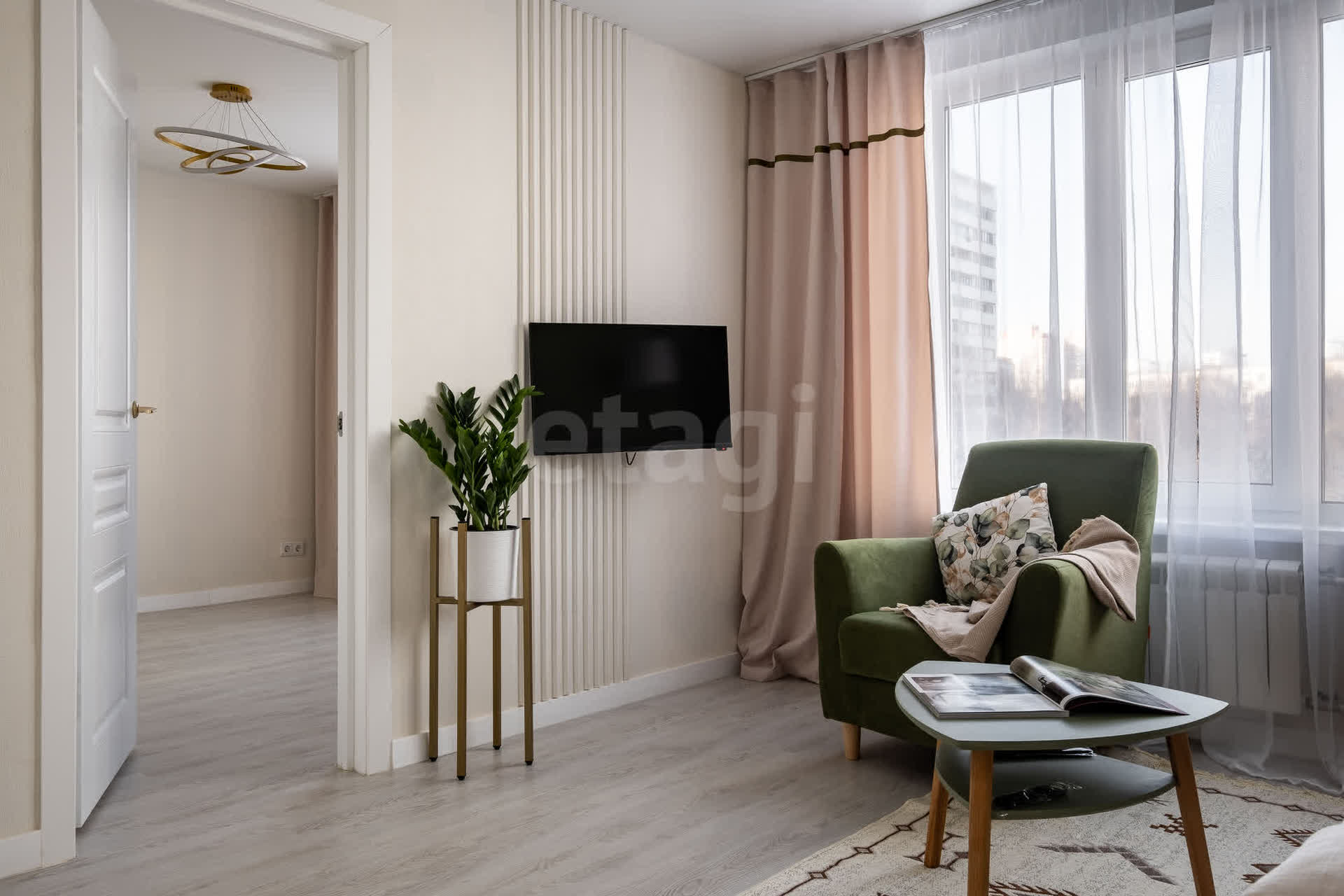 3 комн. квартира, 48.8 м², 8 этаж 