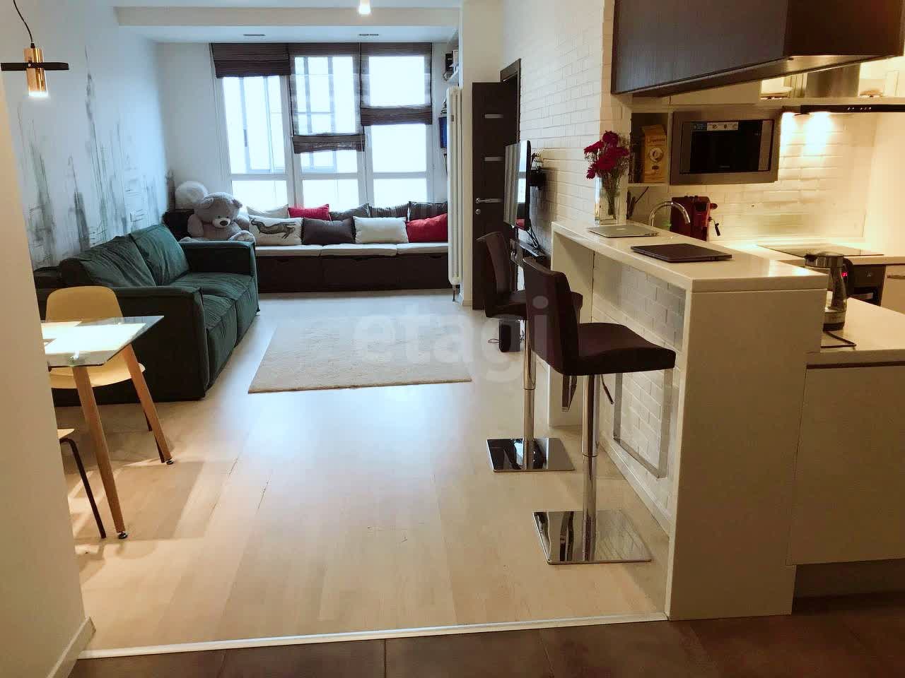 2 комн. квартира, 56 м², 7 этаж 