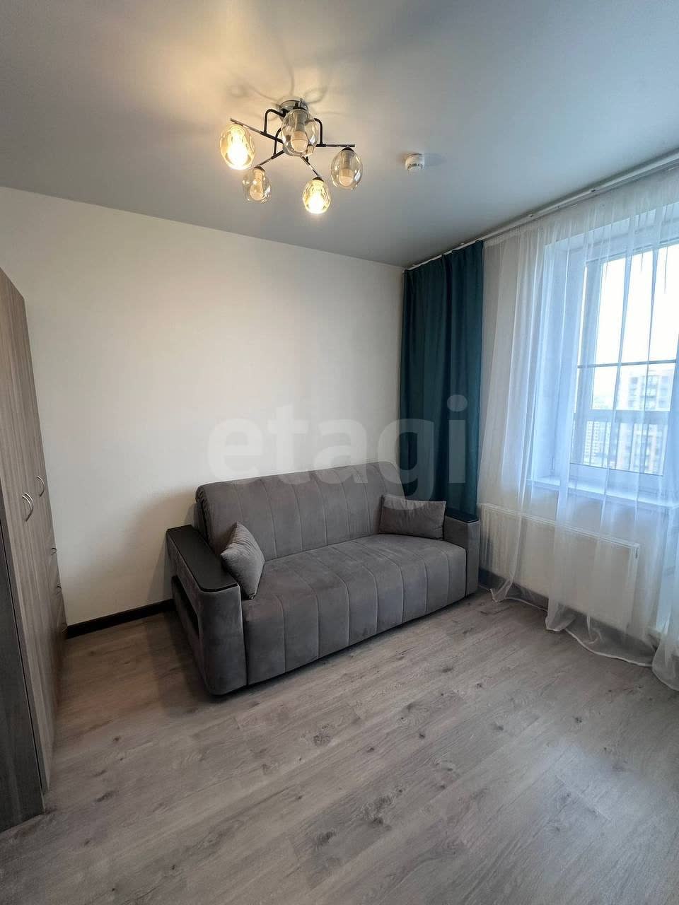 1 комн. квартира, 33.5 м², 20 этаж 