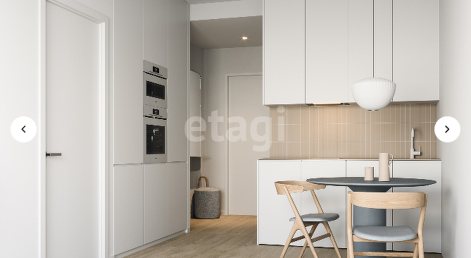 2 комн. квартира, 55 м², 9 этаж 