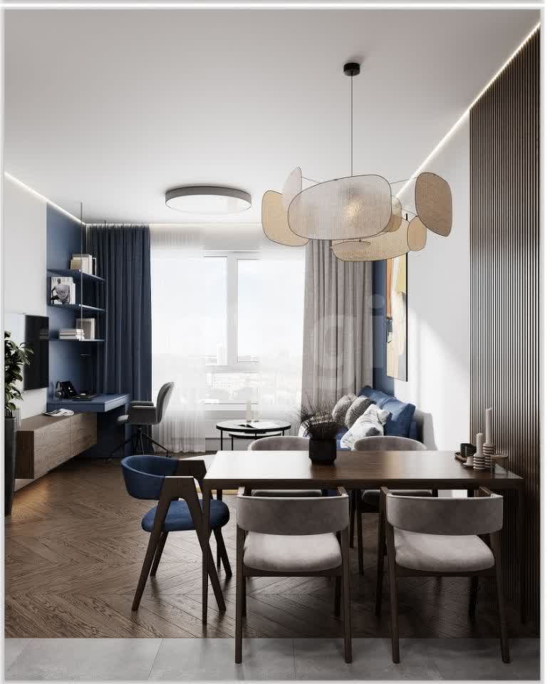 3 комн. квартира, 93 м², 7 этаж 