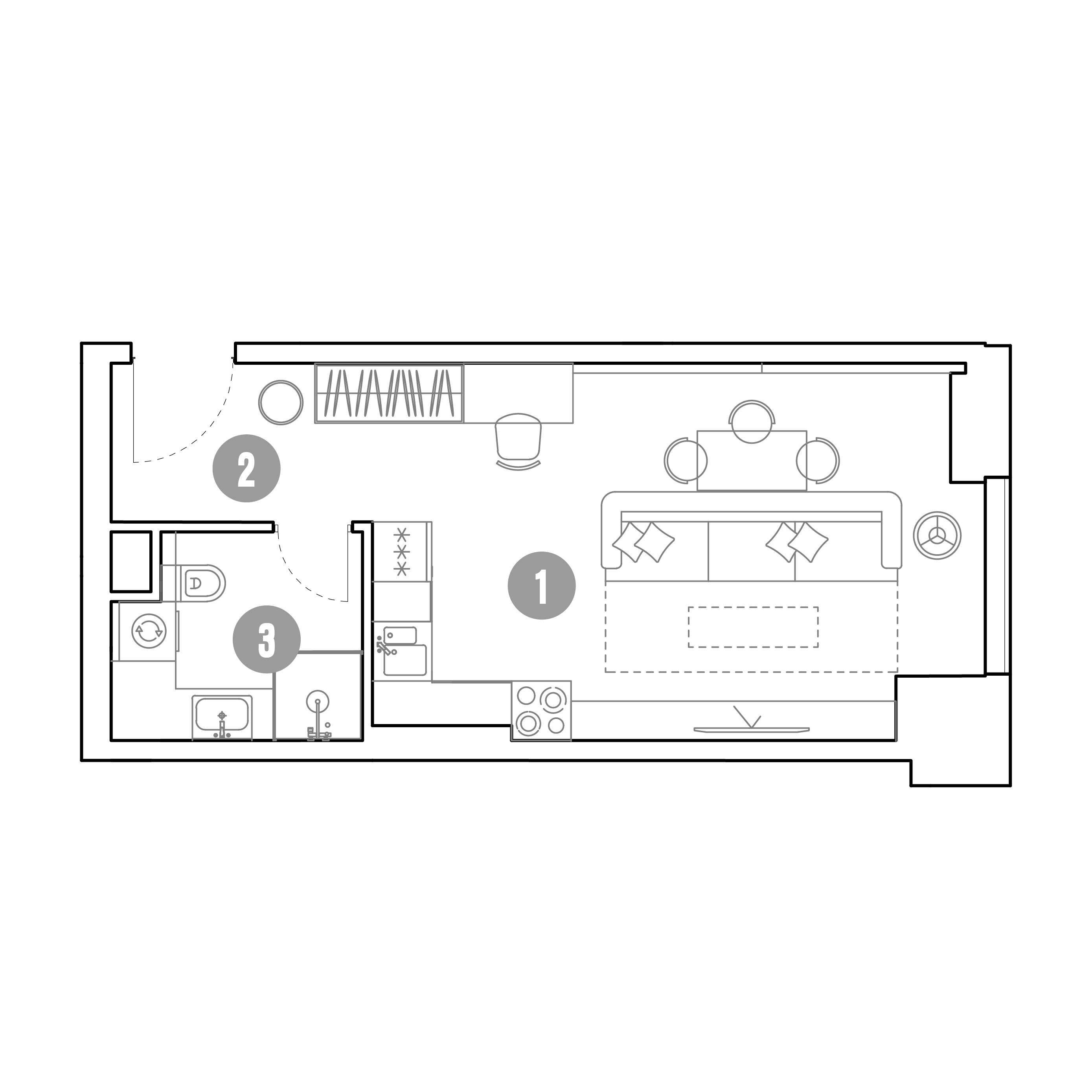 студия, 31 м², 4 этаж 