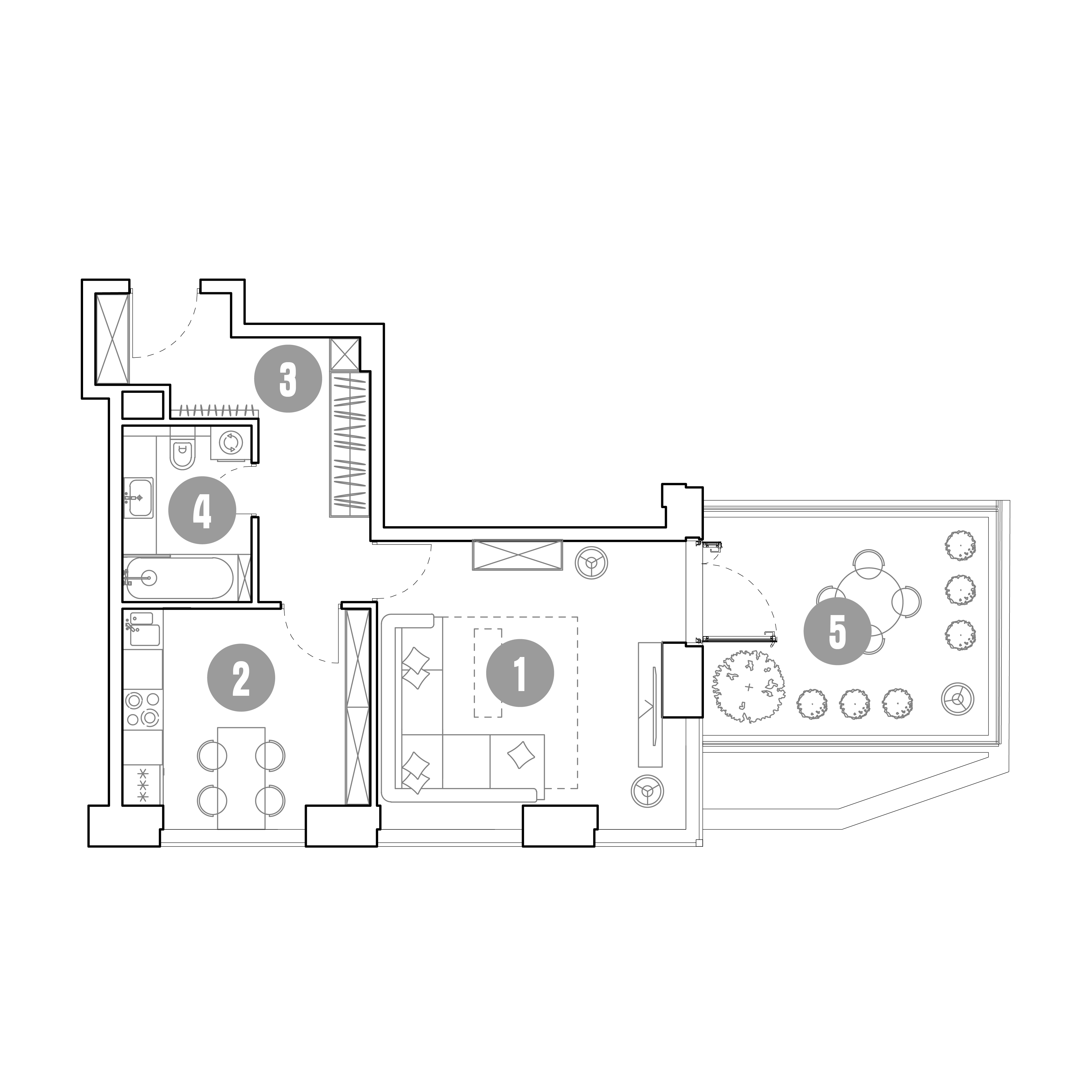 1 комн. квартира, 58.3 м², 3 этаж 