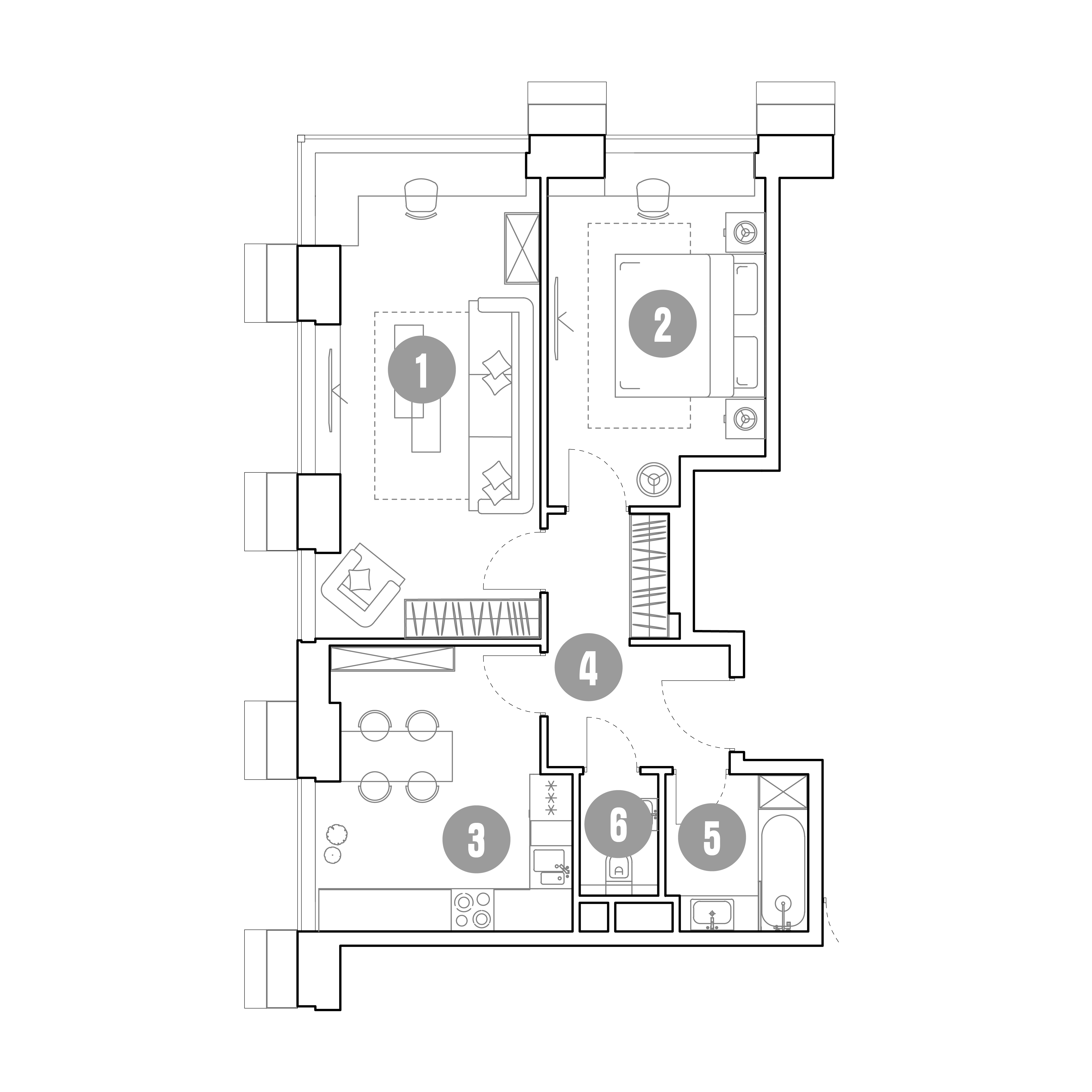 2 комн. квартира, 61.6 м², 17 этаж 