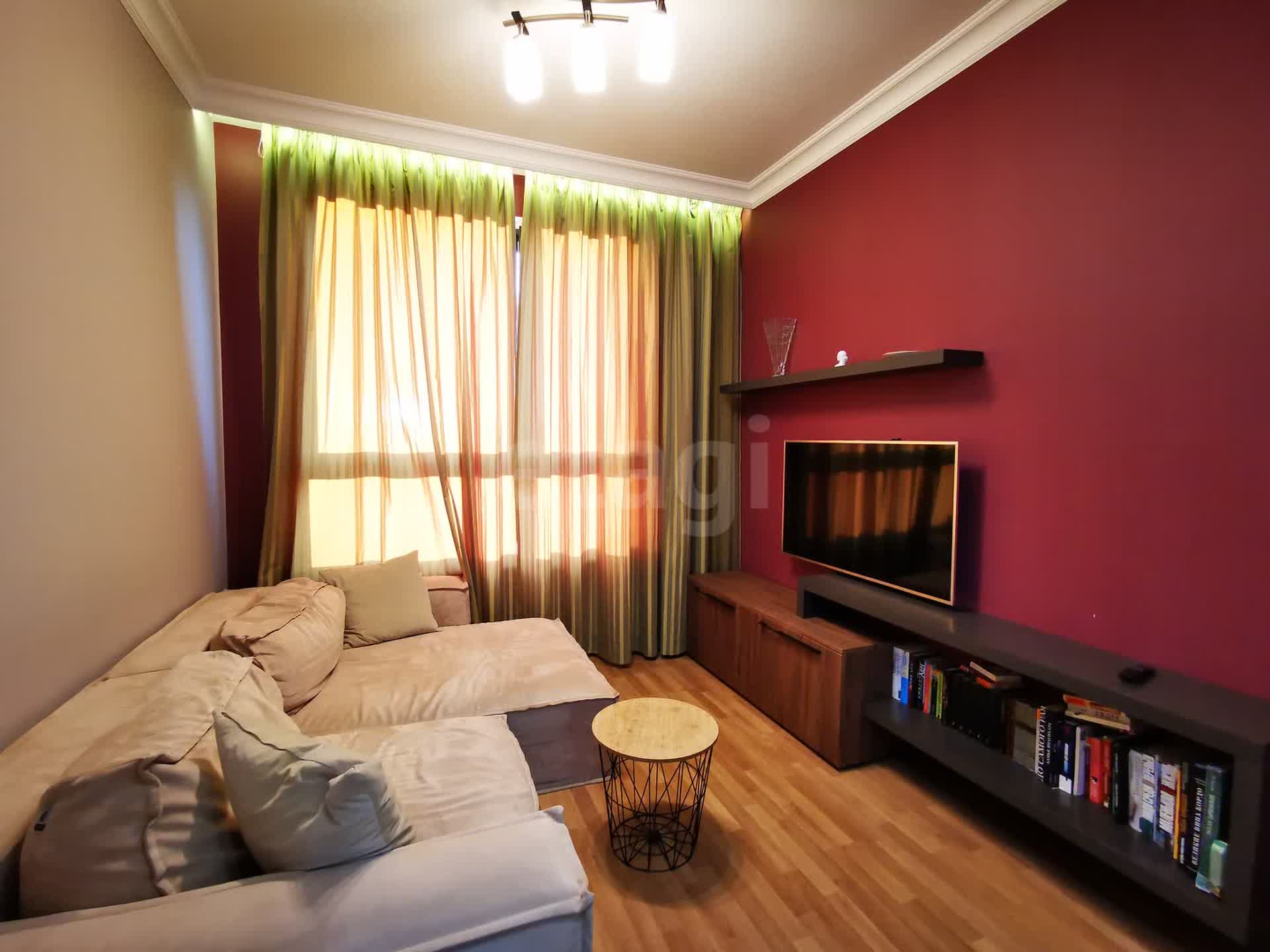 1 комн. квартира, 46.3 м², 8 этаж 