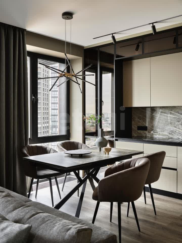 2 комн. квартира, 63 м², 18 этаж 