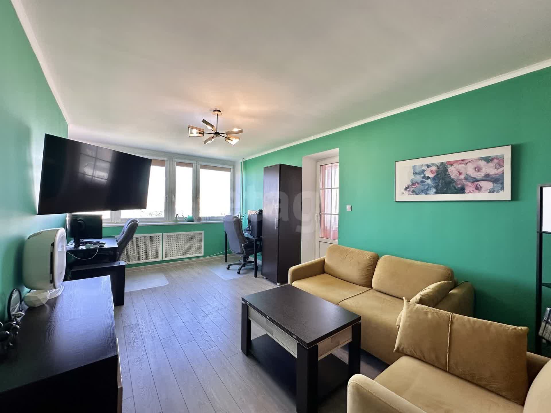 2 комн. квартира, 52.6 м², 14 этаж 