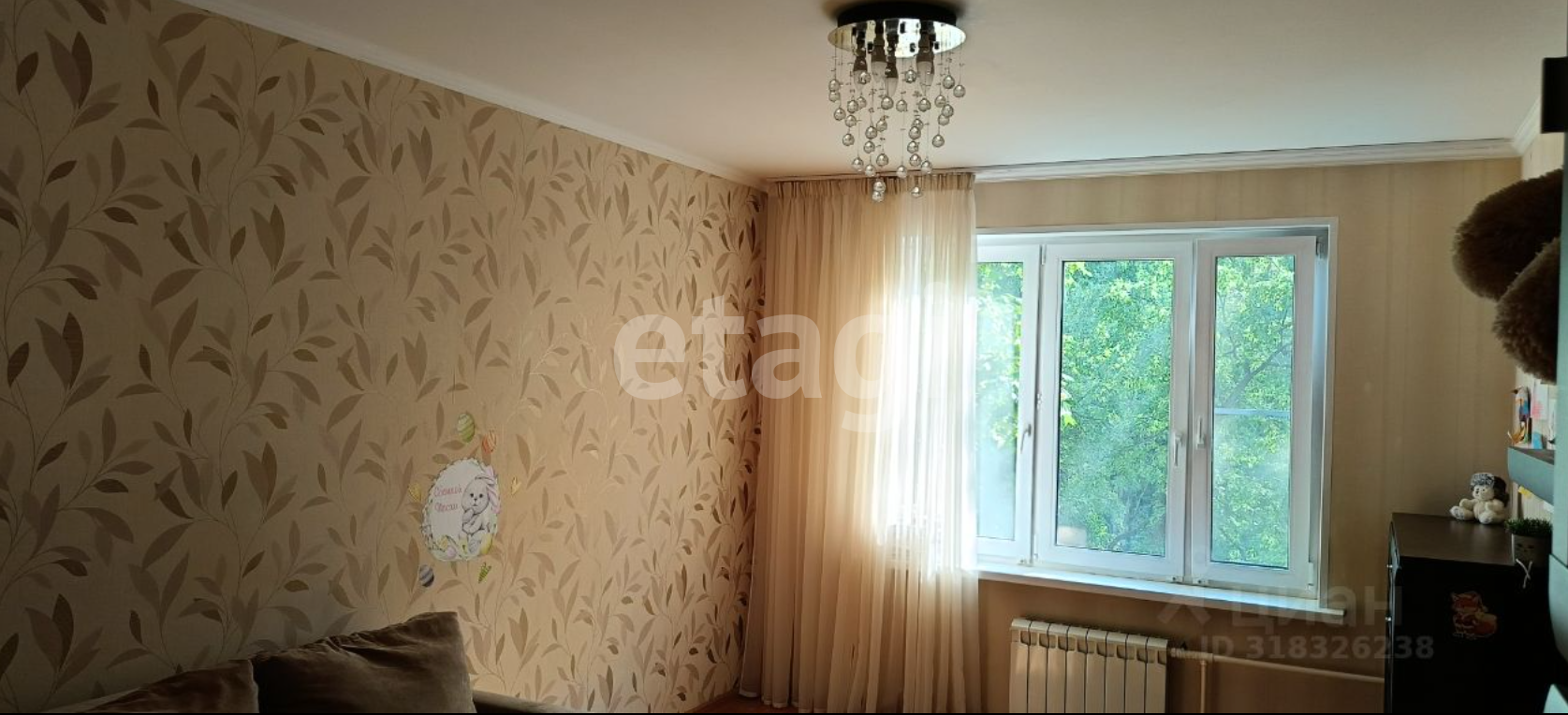 3 комн. квартира, 49.1 м², 5 этаж 