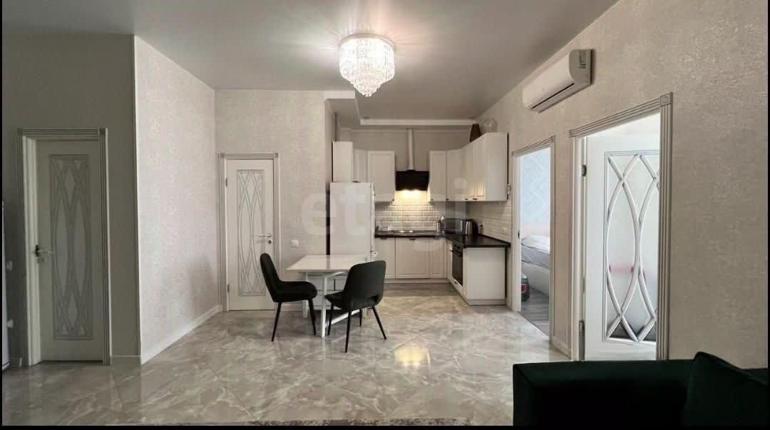 2 комн. квартира, 63.3 м², 1 этаж 