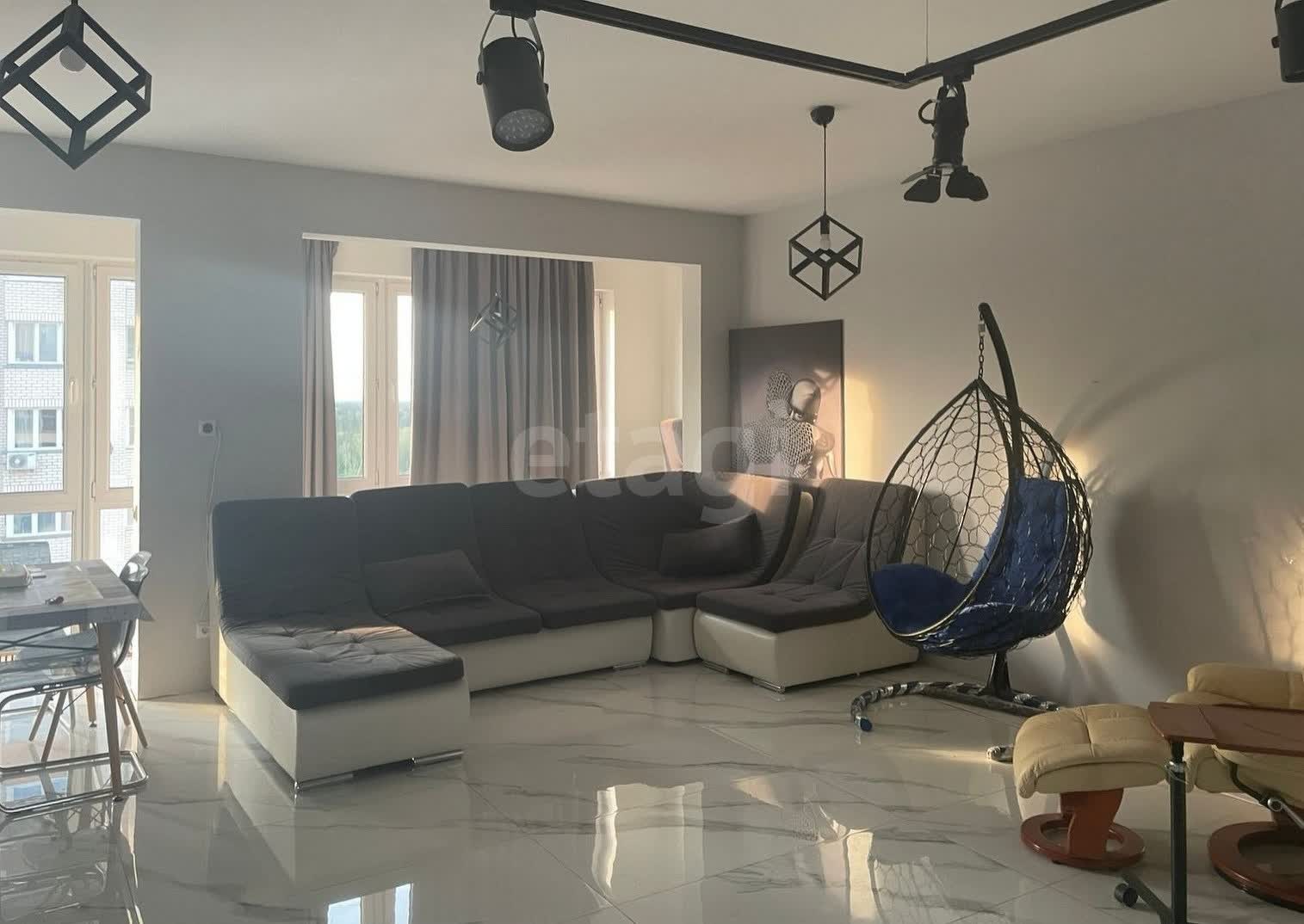 2 комн. квартира, 80 м², 15 этаж 