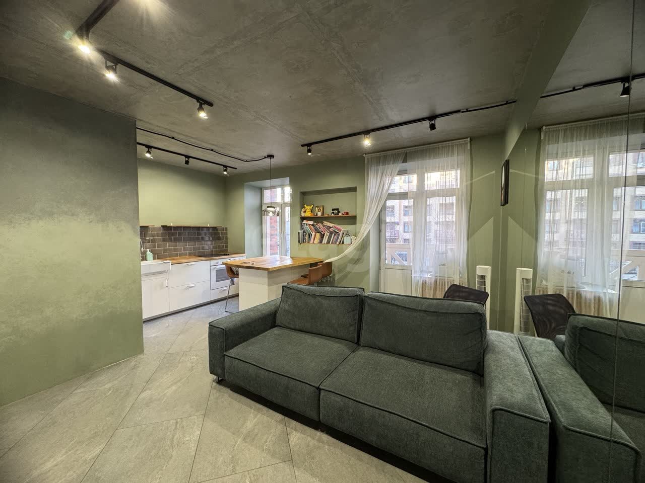 2 комн. квартира, 43.2 м², 2 этаж 