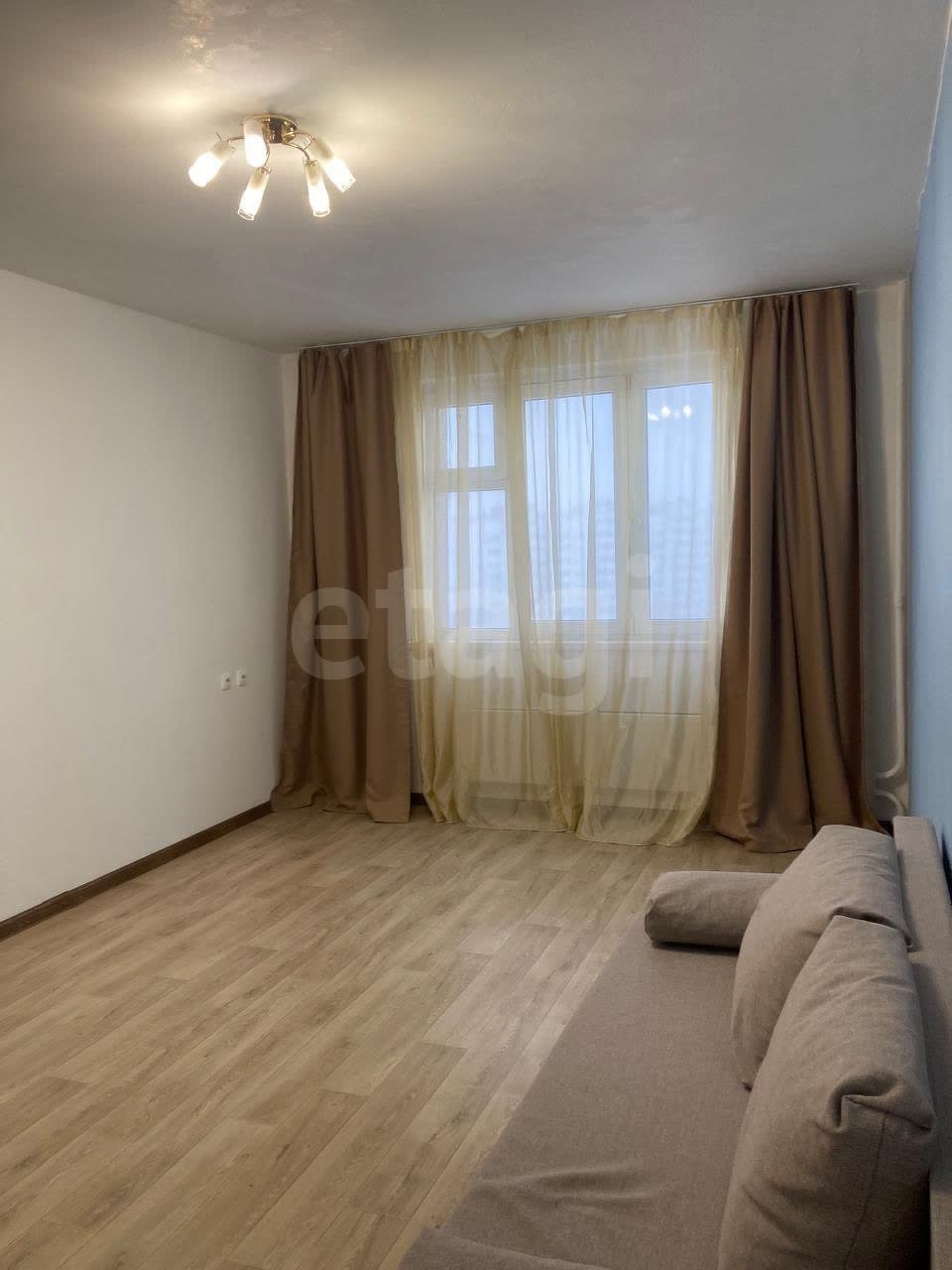 1 комн. квартира, 38.5 м², 17 этаж 