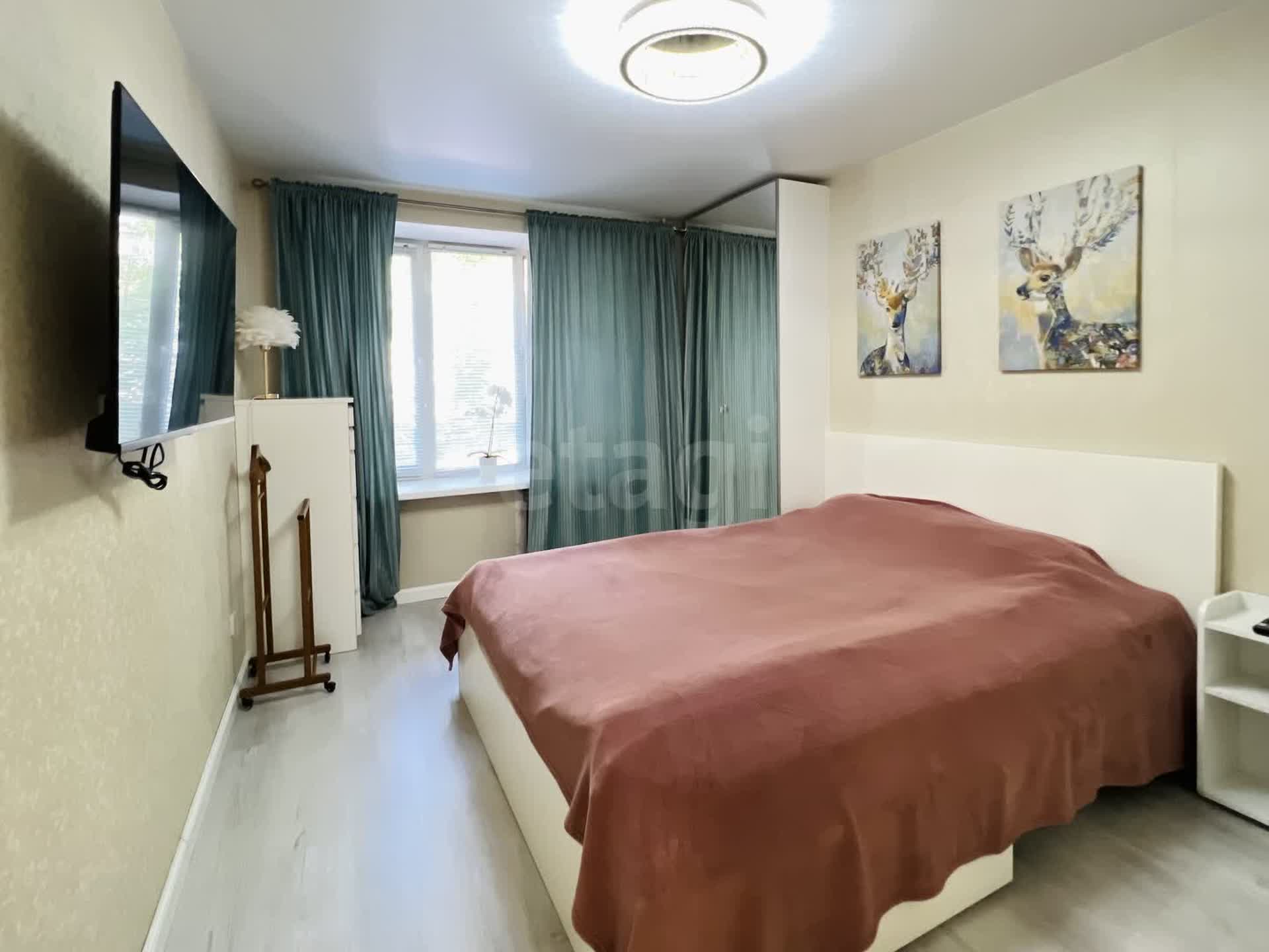 3 комн. квартира, 56.3 м², 1 этаж 