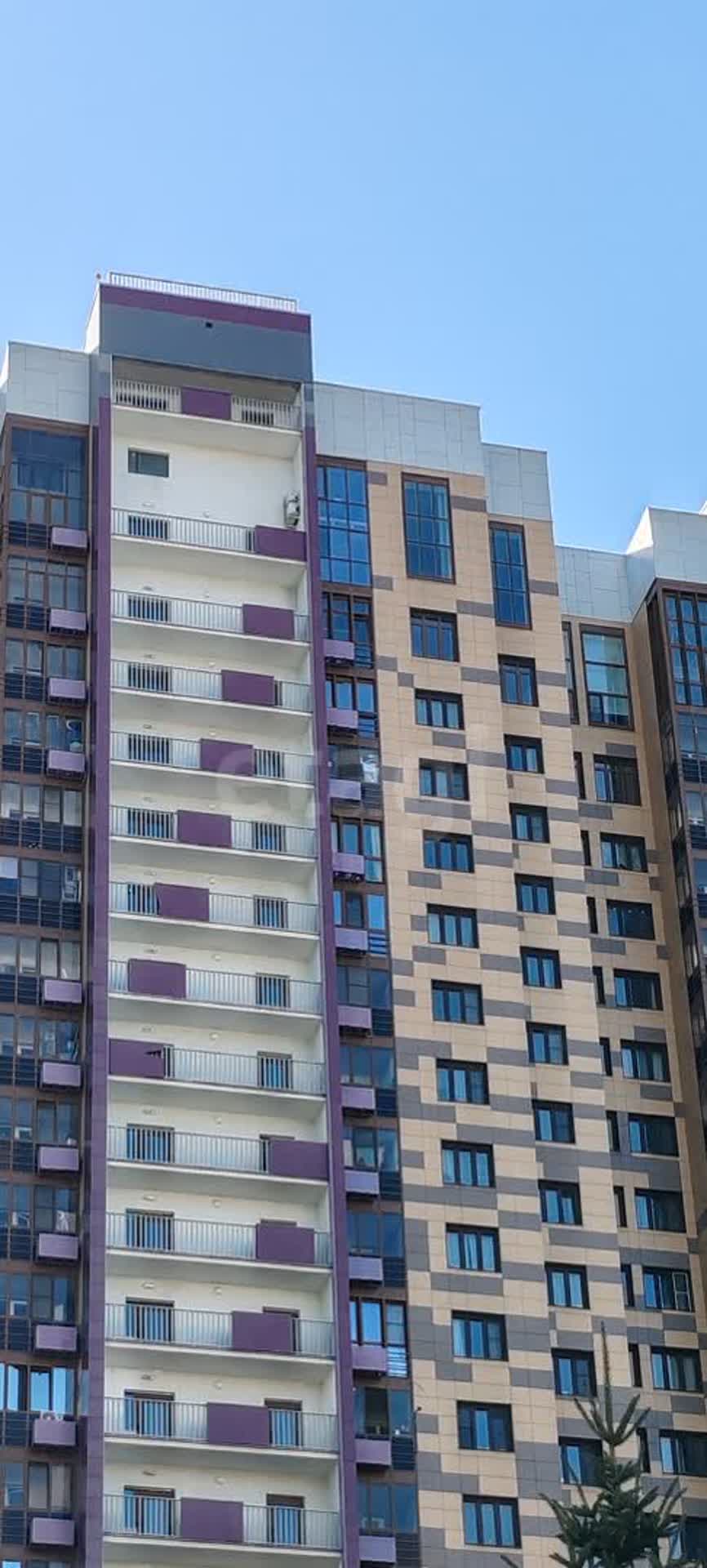 3 комн. квартира, 51 м², 25 этаж 