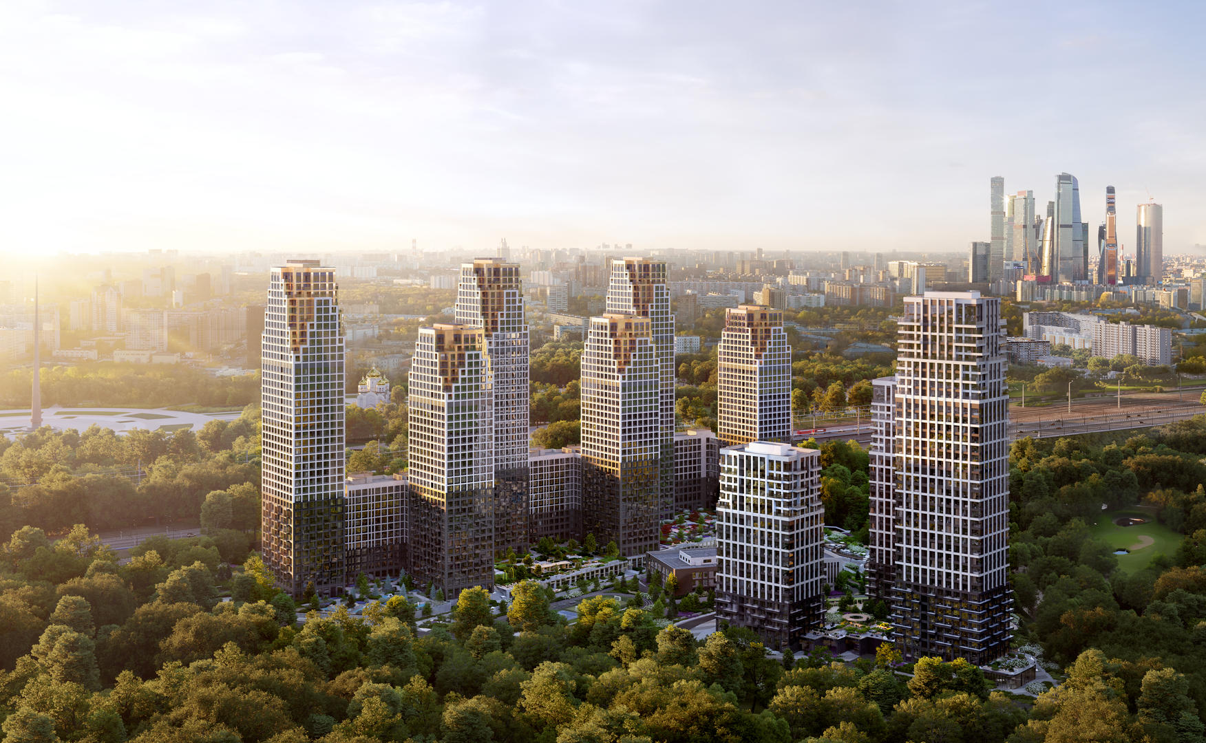 2 комн. квартира, 88.7 м², 27 этаж  (из 32)