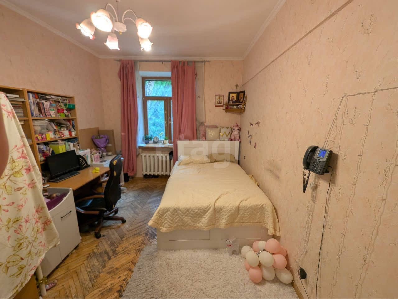 3 комн. квартира, 83.9 м², 2 этаж 