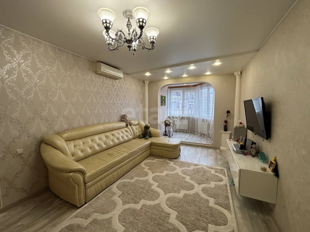 3 комн. квартира, 77.8 м², 14 этаж 