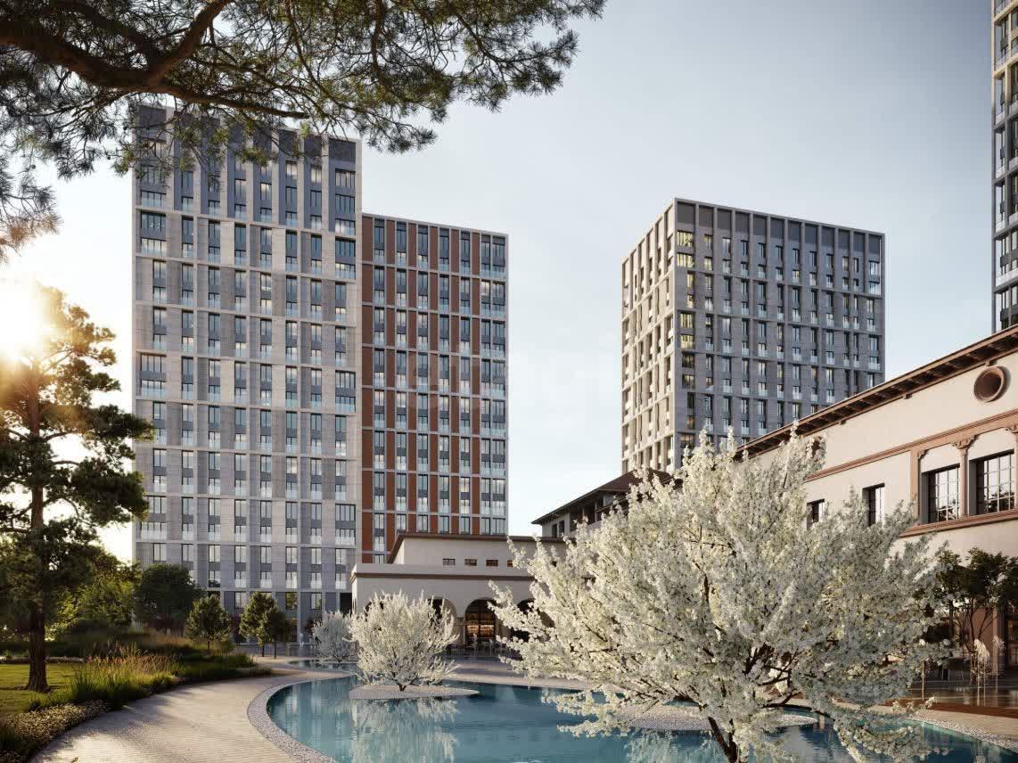 2 комн. квартира, 59 м², 18 этаж 