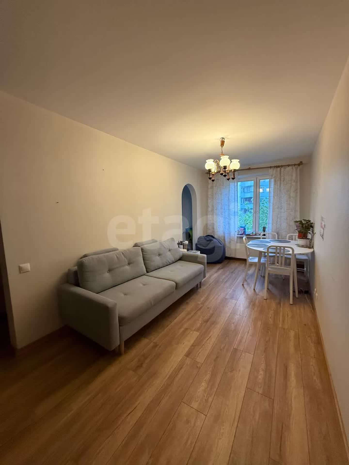 3 комн. квартира, 58.6 м², 4 этаж 