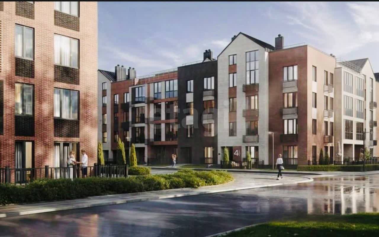 1 комн. квартира, 37.2 м², 2 этаж 