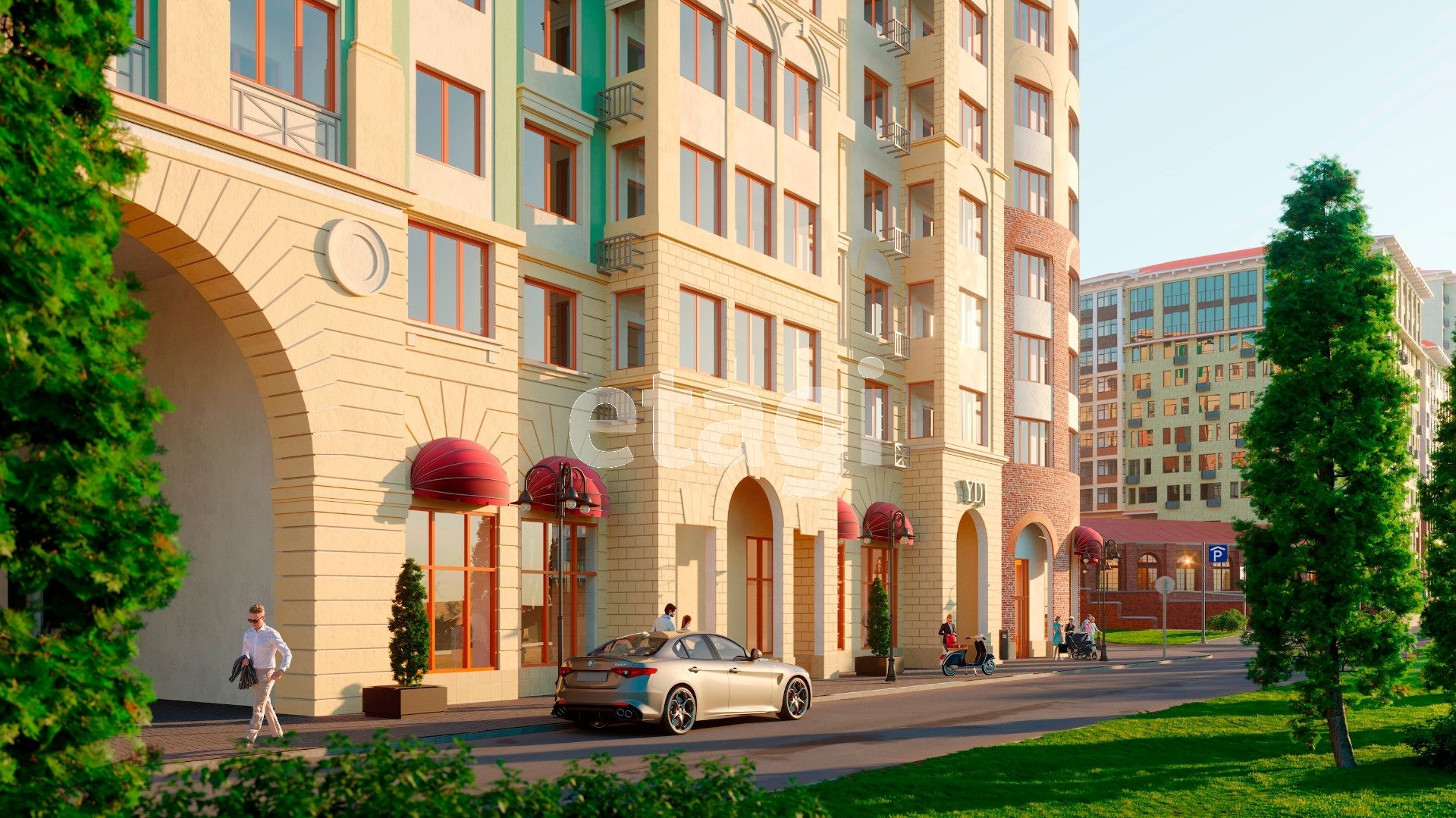 2 комн. квартира, 57.6 м², 5 этаж 