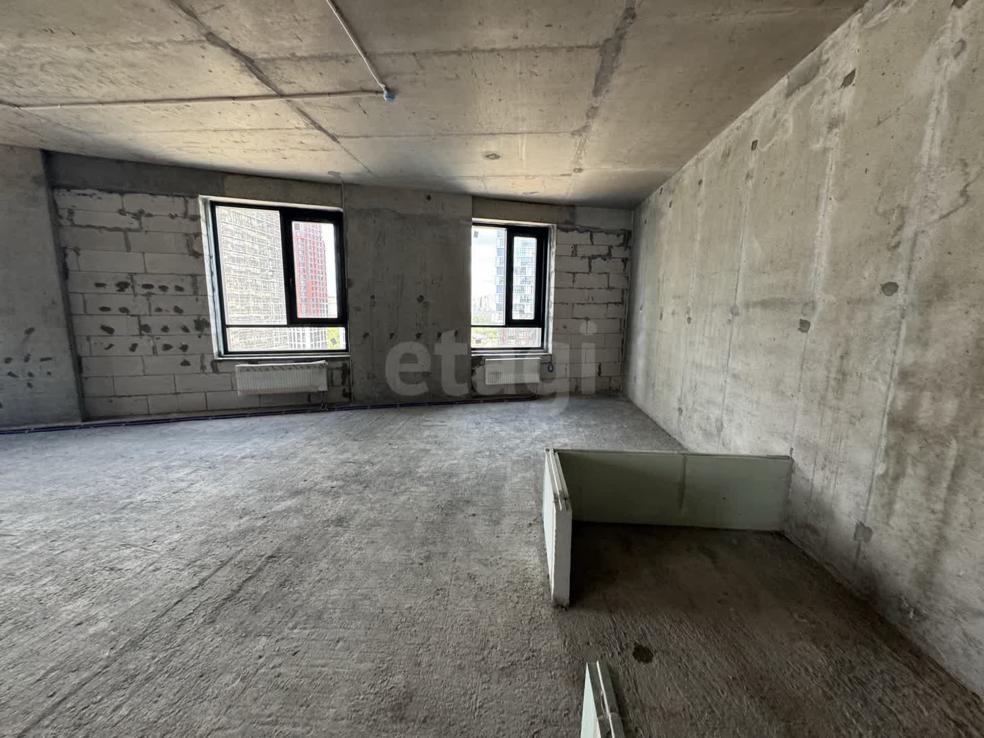 2 комн. квартира, 67.8 м², 31 этаж 