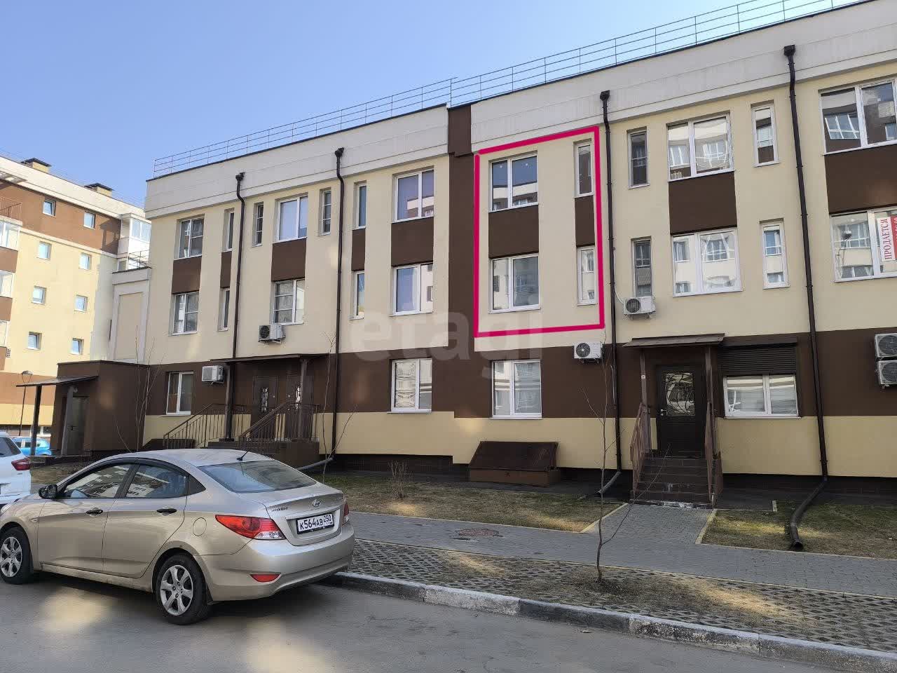 2 комн. квартира, 74.1 м², 2 этаж 