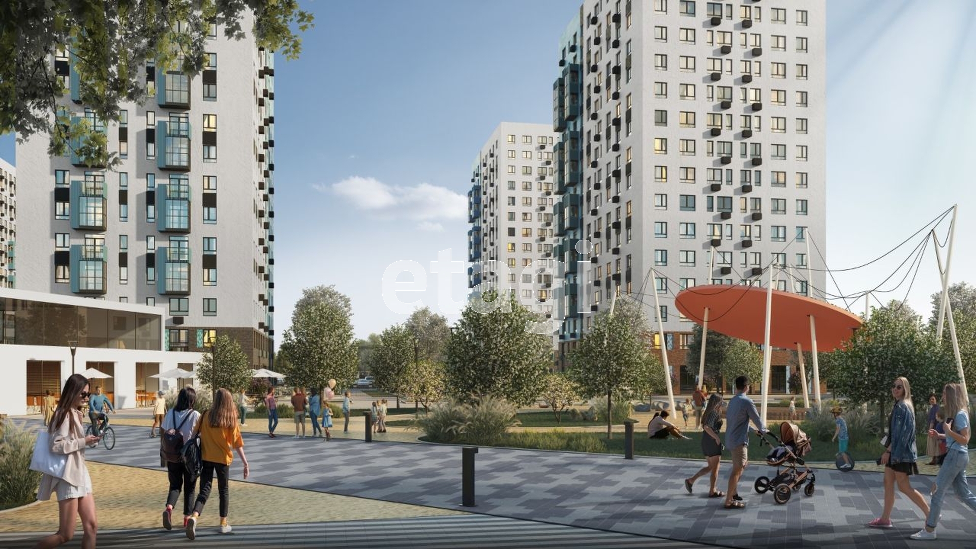 2 комн. квартира, 45 м², 8 этаж 