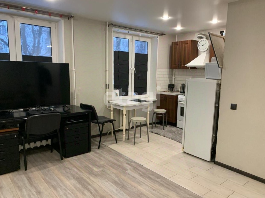 1 комн. квартира, 33.8 м², 1 этаж 