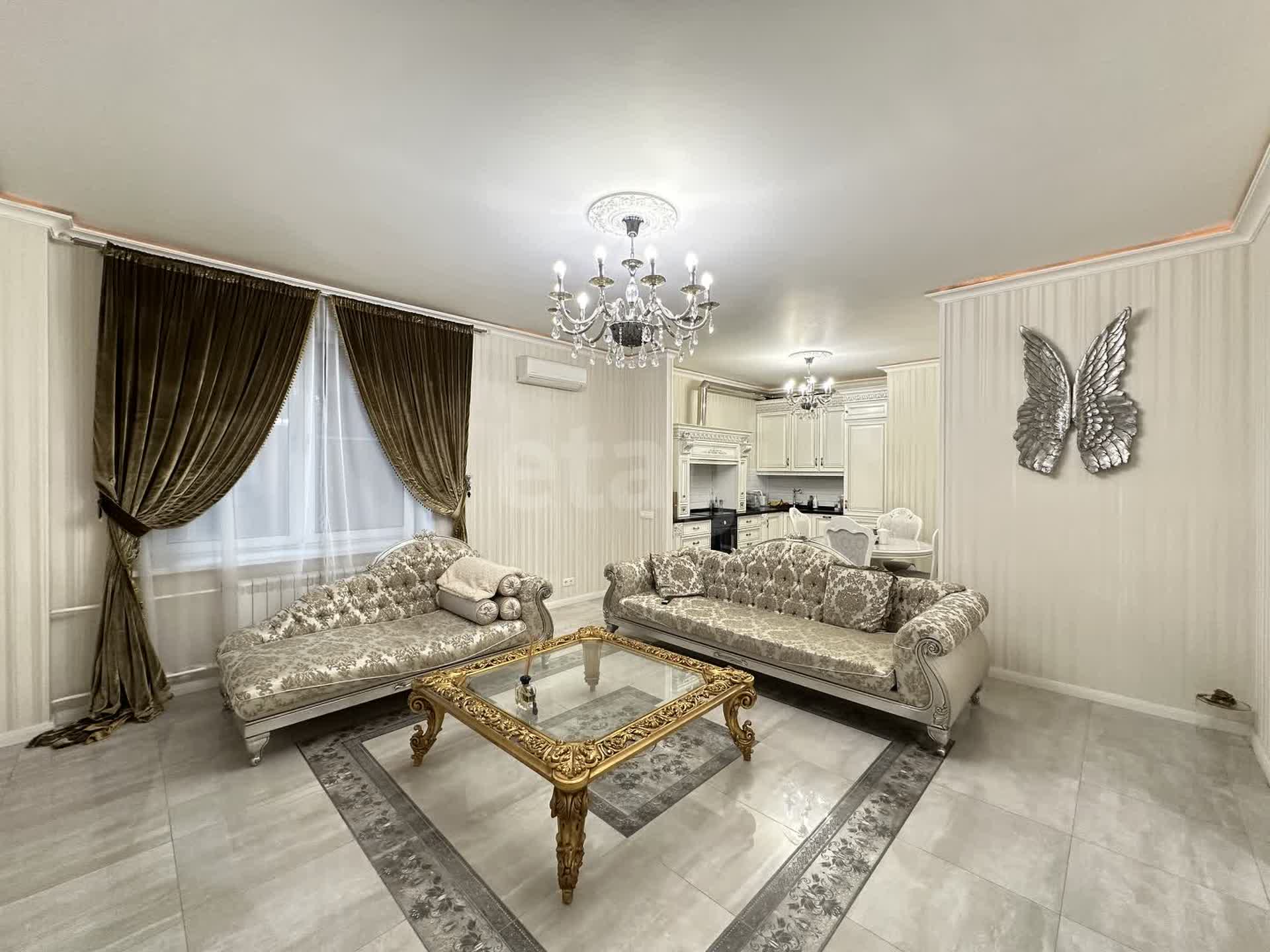 3 комн. квартира, 95.5 м², 16 этаж 