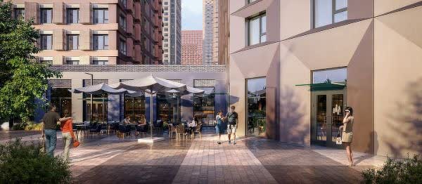 1 комн. квартира, 36.6 м², 17 этаж 