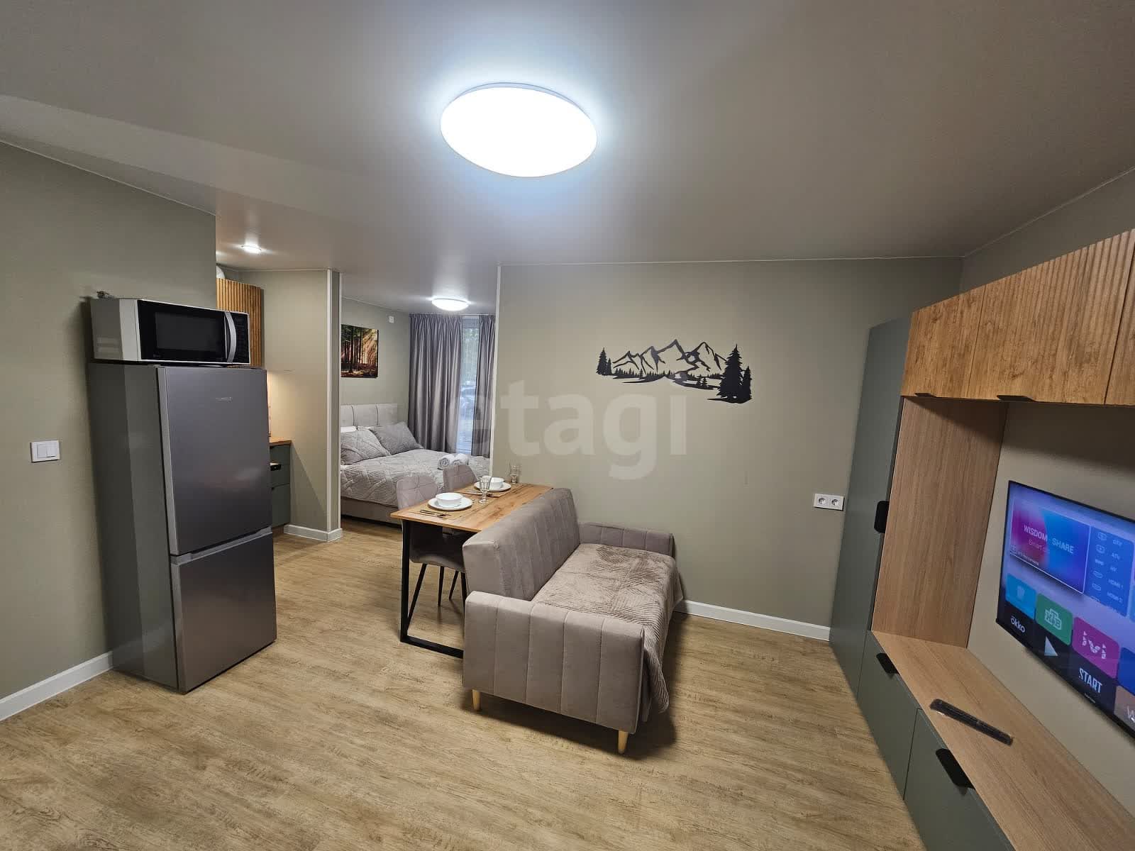 студия, 27 м², 1 этаж 