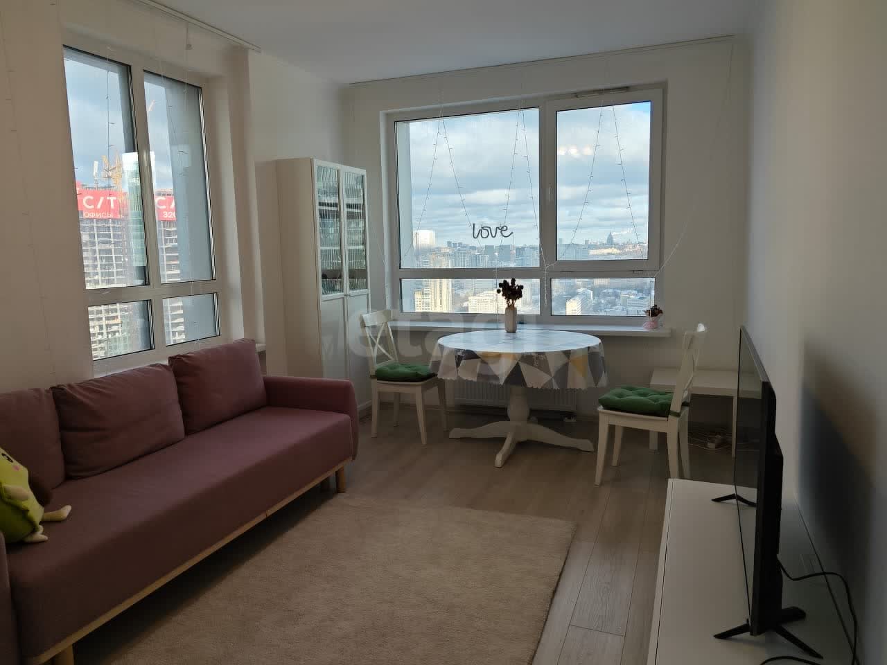 3 комн. квартира, 77.3 м², 31 этаж 
